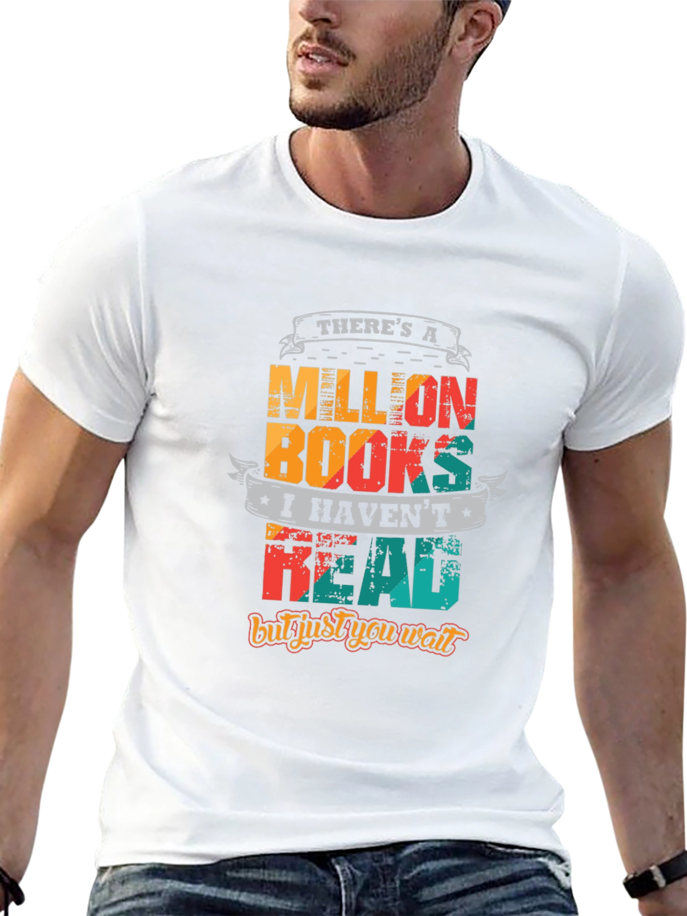 Book Lover T-Shirt - Million Books Havent Read