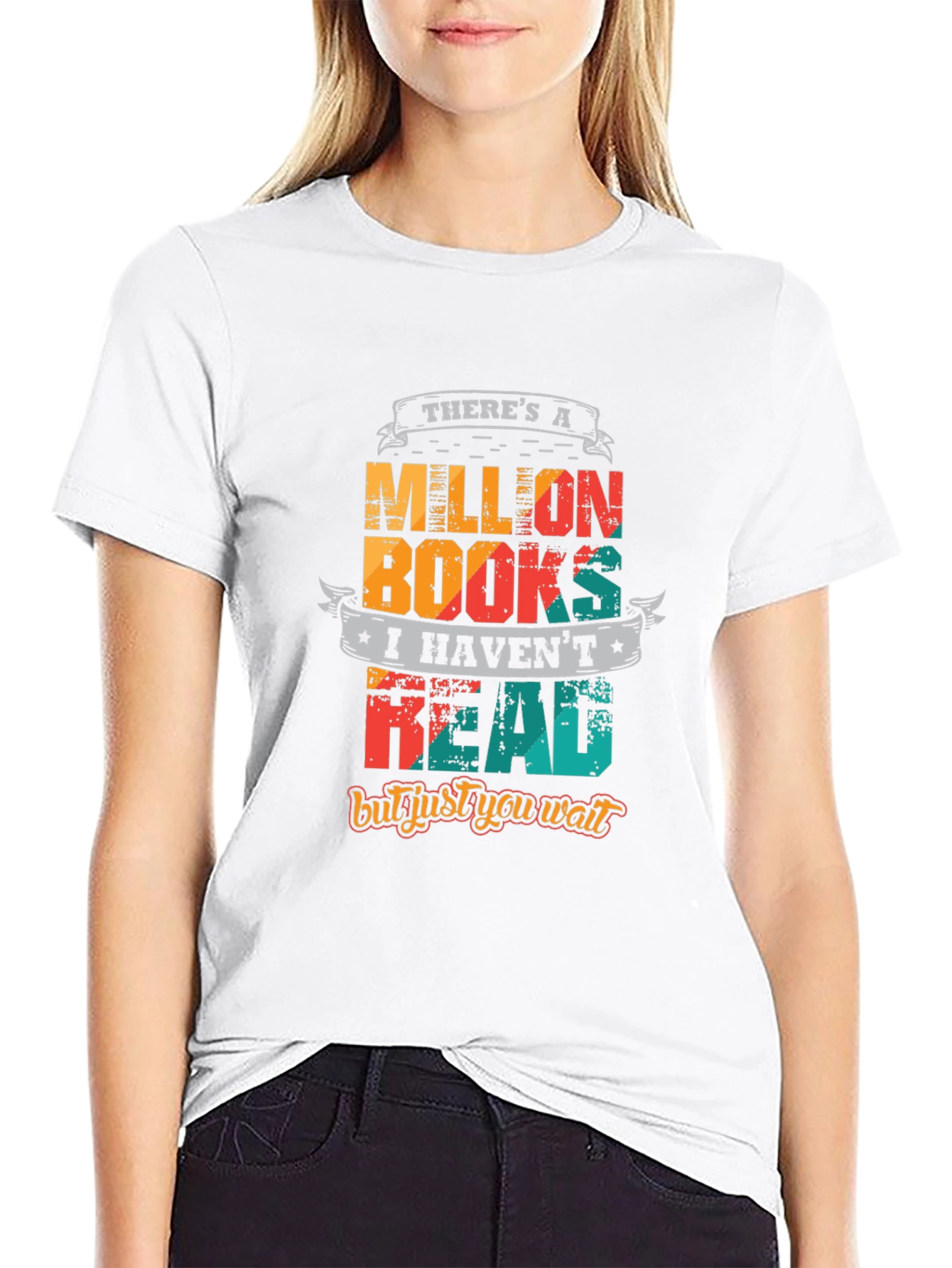 Book Lover T-Shirt - Million Books Havent Read