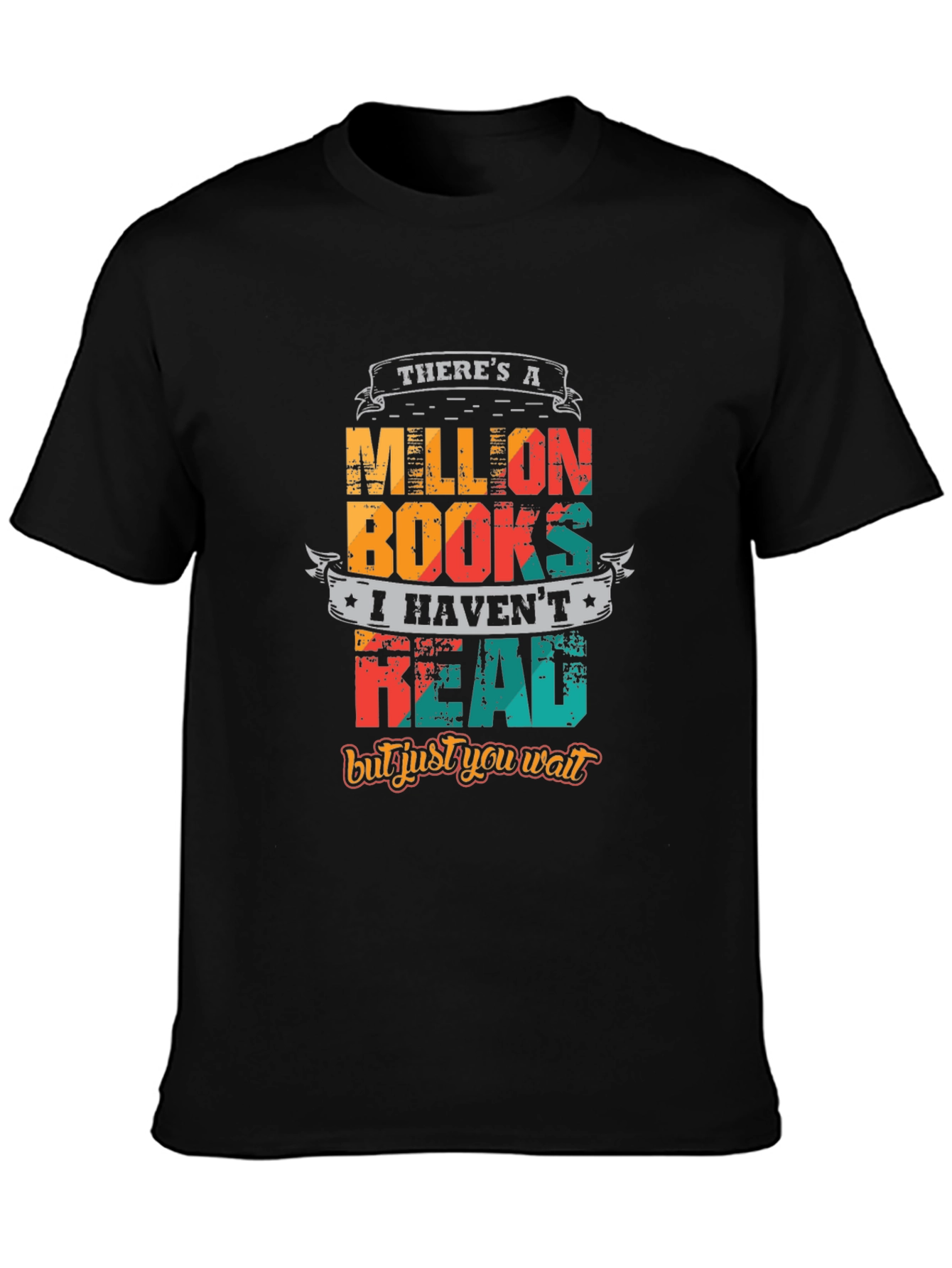Book Lover T-Shirt - Million Books Havent Read