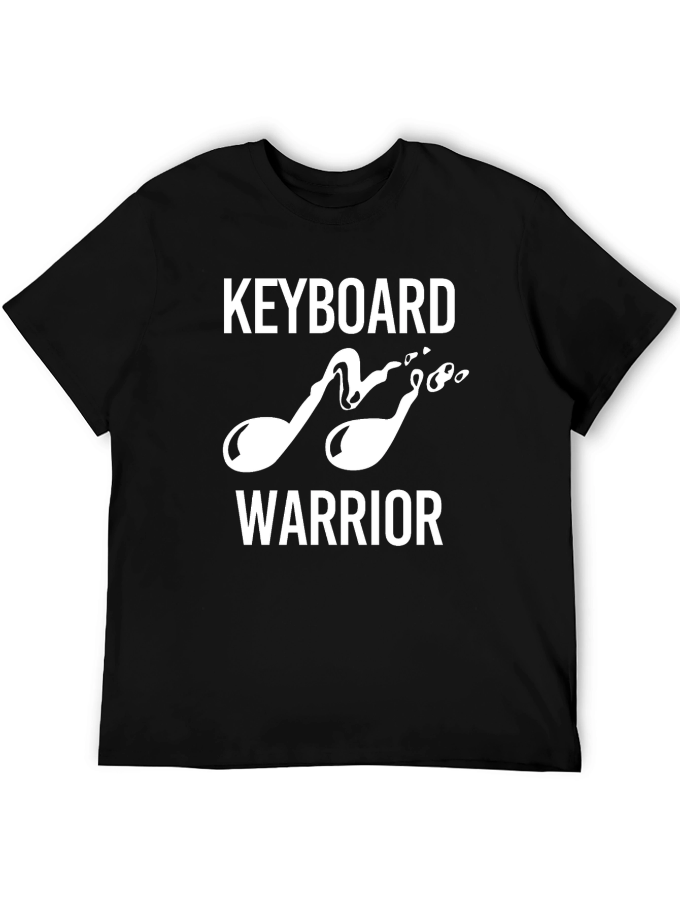 Keyboard Warrior T-Shirt - Music Lover Tee