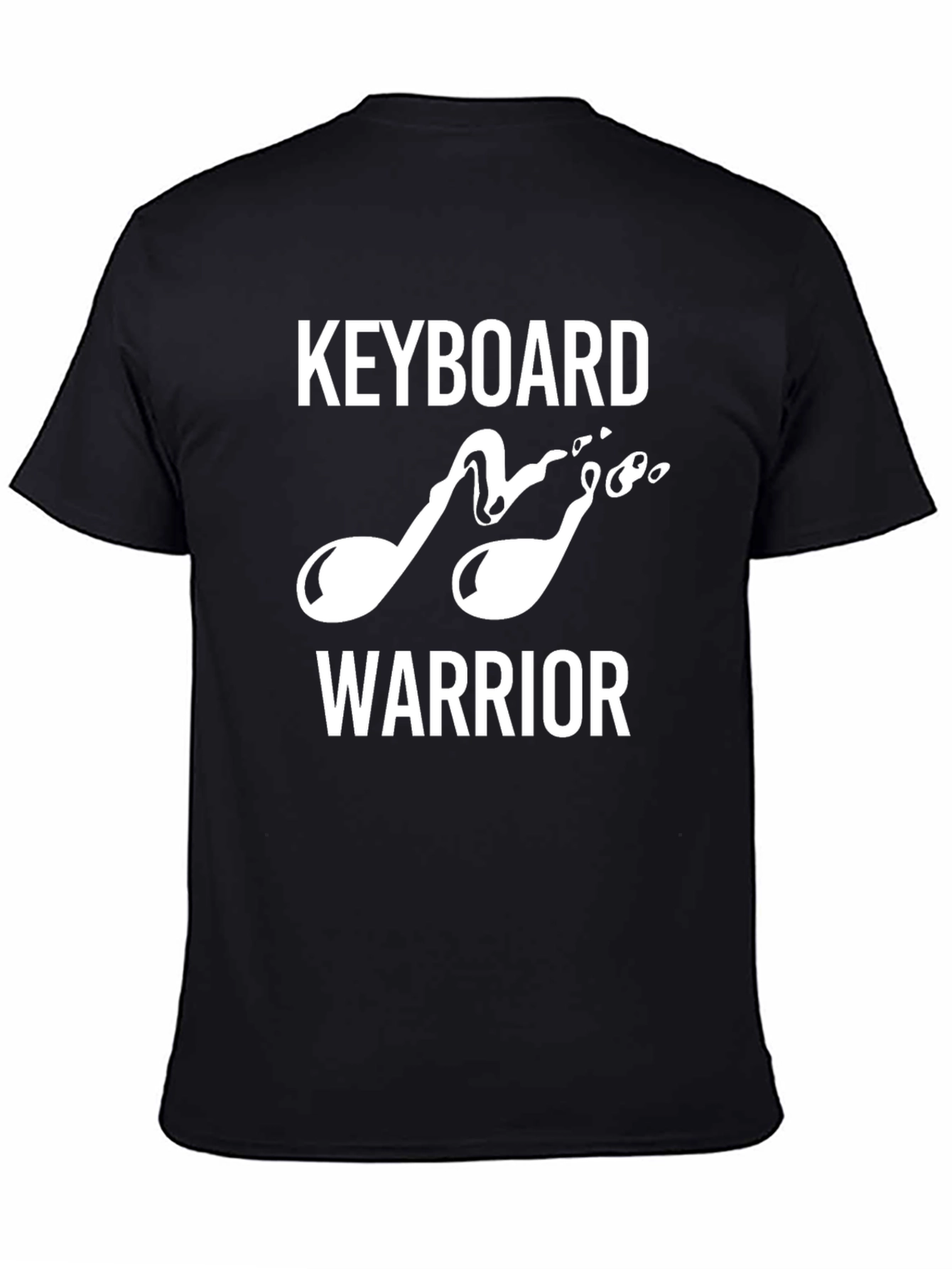 Keyboard Warrior T-Shirt - Music Lover Tee