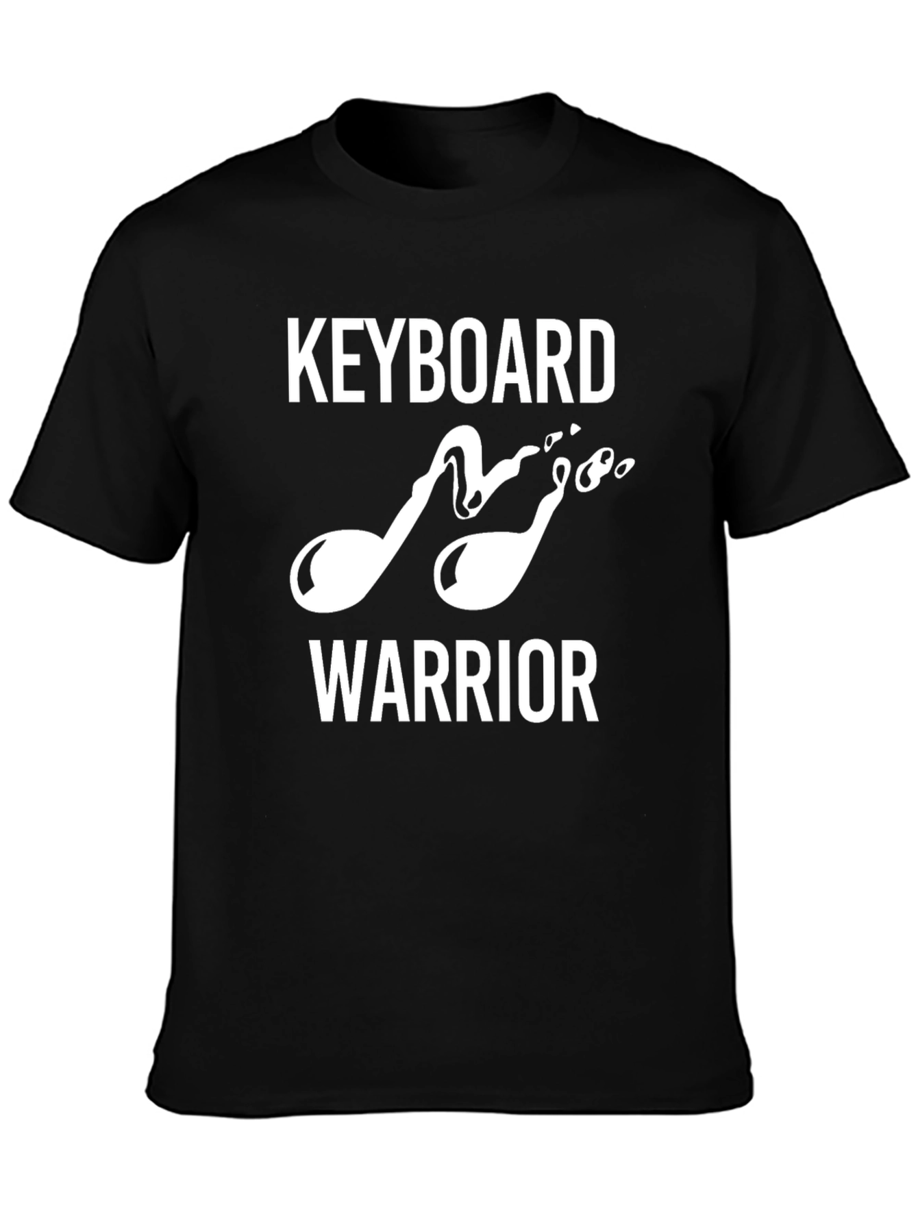 Keyboard Warrior T-Shirt - Music Lover Tee
