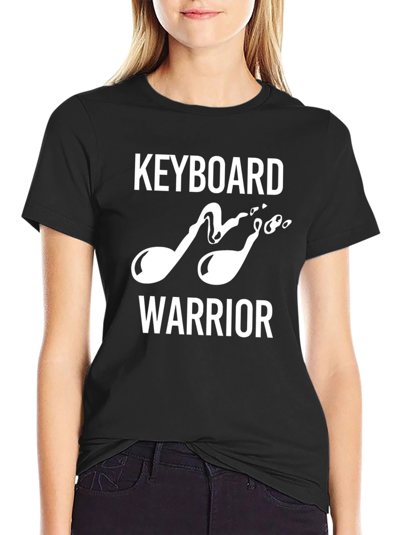 Keyboard Warrior T-Shirt - Music Lover Tee