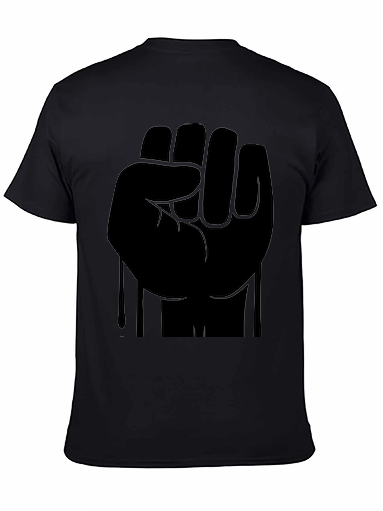 Black Fist Graphic T-Shirt - Solidarity Statement Tee