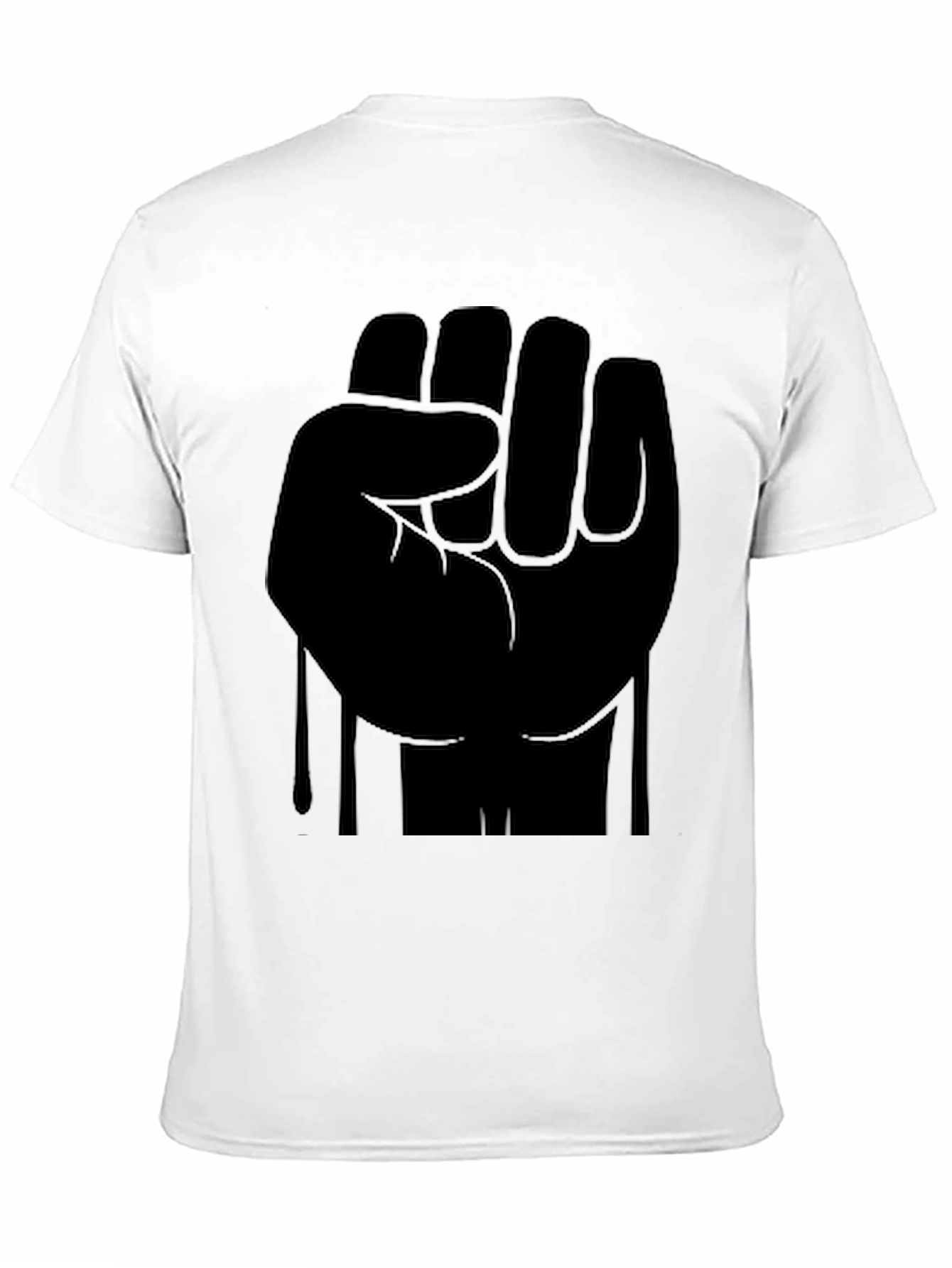 Black Fist Graphic T-Shirt - Solidarity Statement Tee