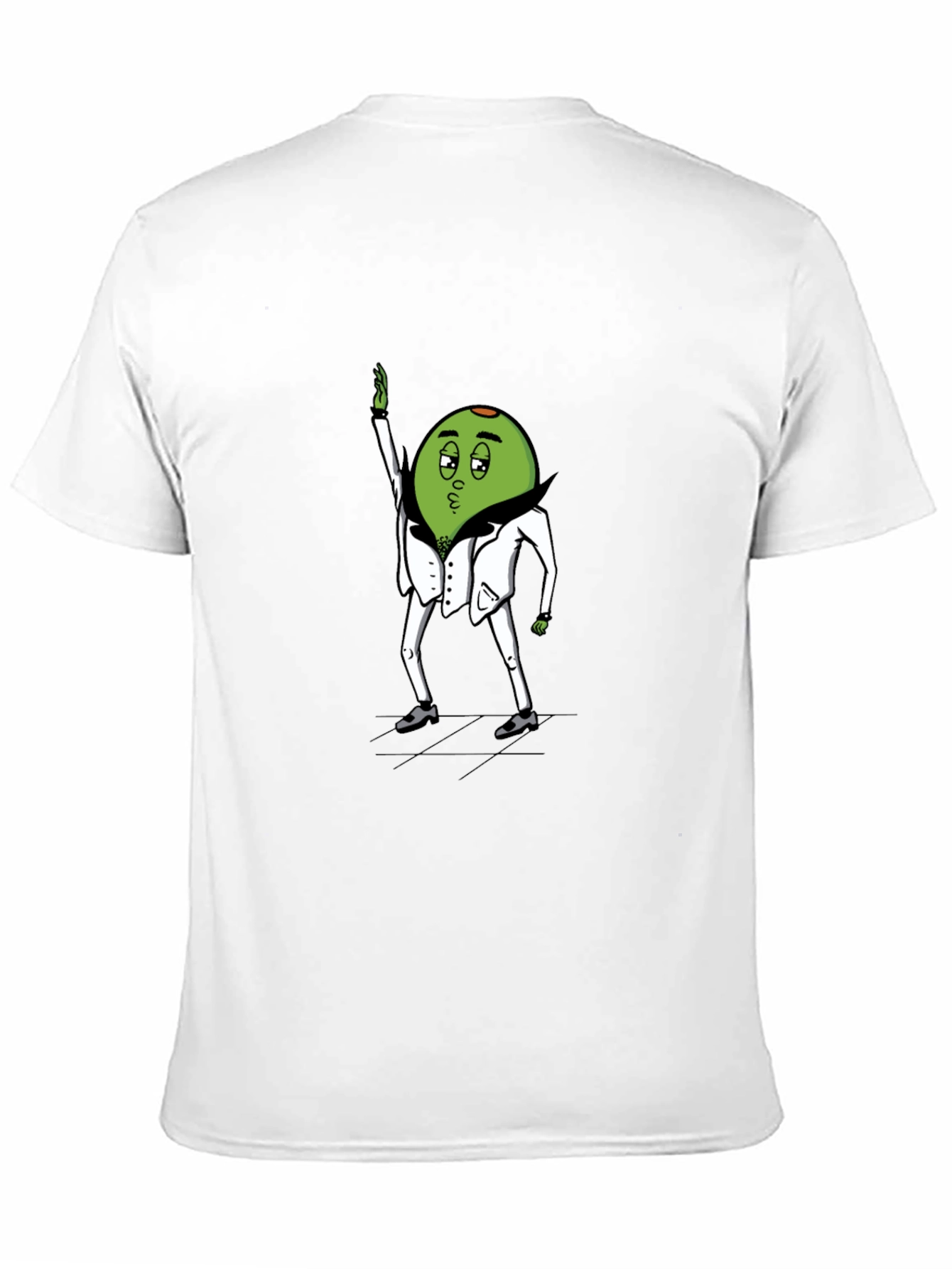 Disco Olive T-Shirt - Funky Graphic Tee