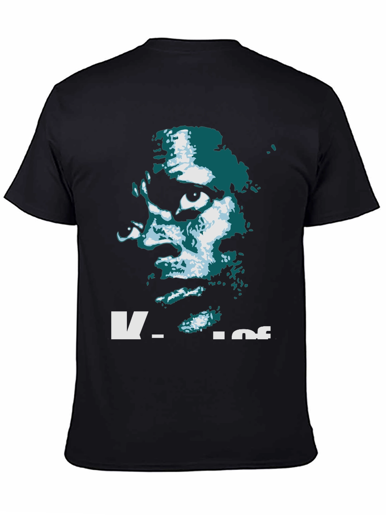 Cool Black Graphic Tee - V.I.P Portrait