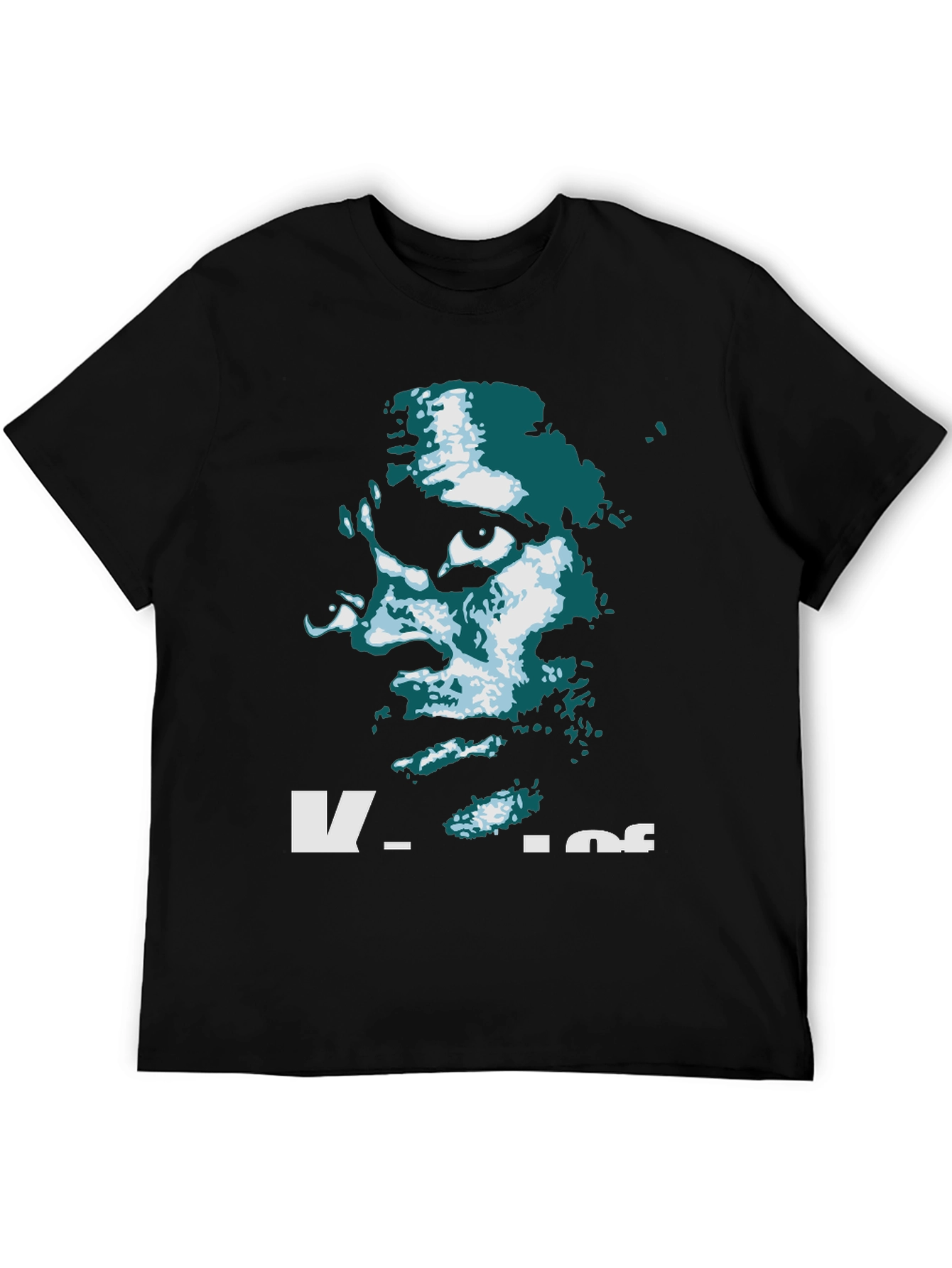 Cool Black Graphic Tee - V.I.P Portrait