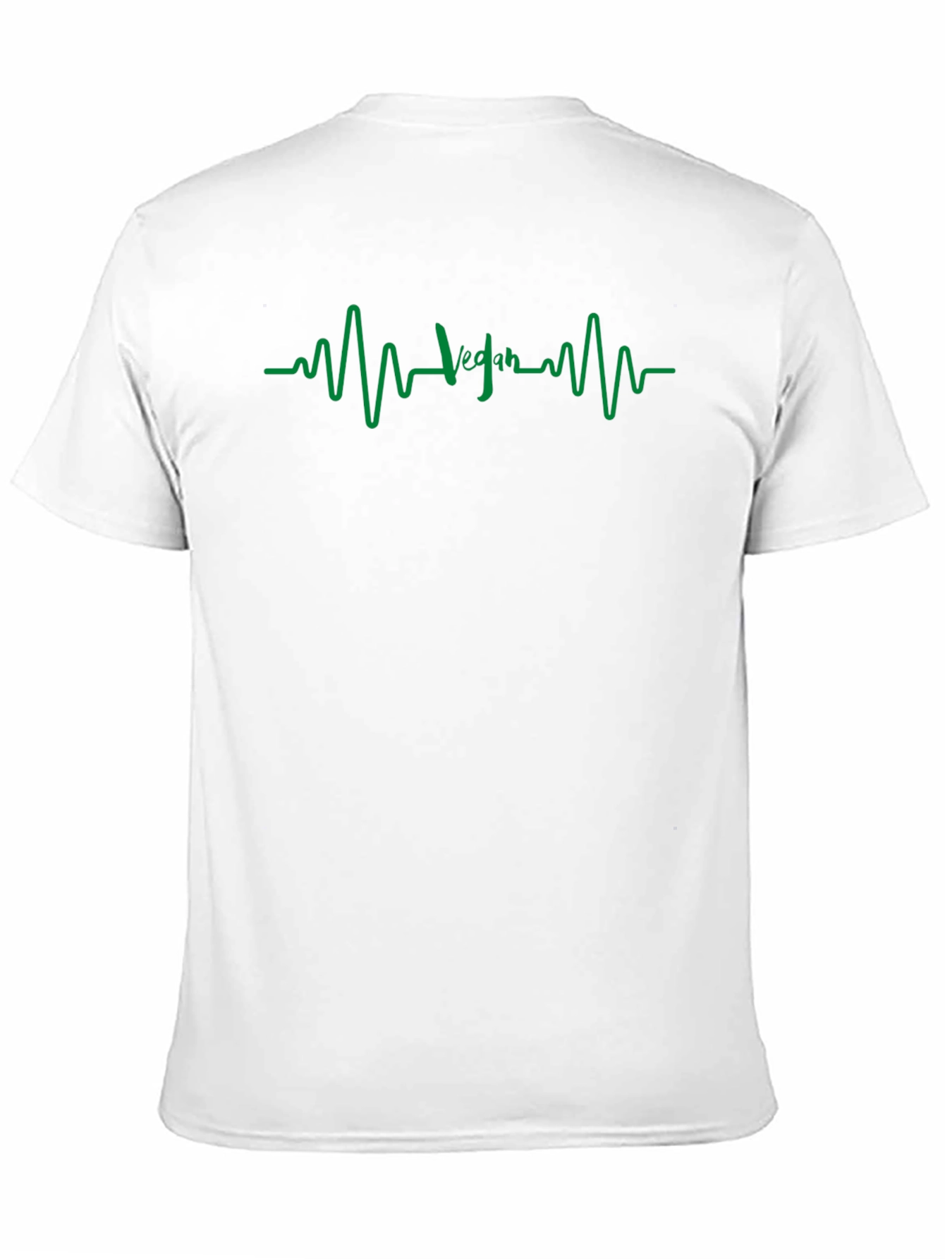 Vegan Heartbeat T-Shirt - Stylish & Comfortable