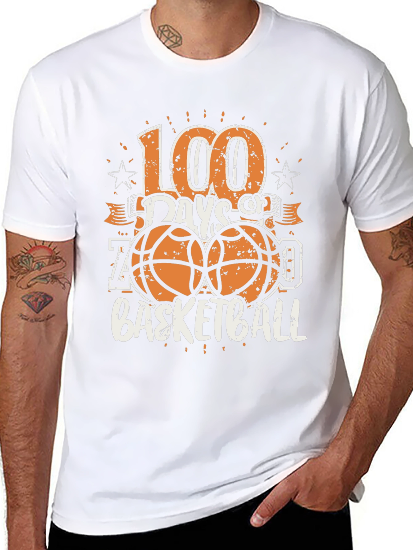 100 Days of Basketball T-Shirt