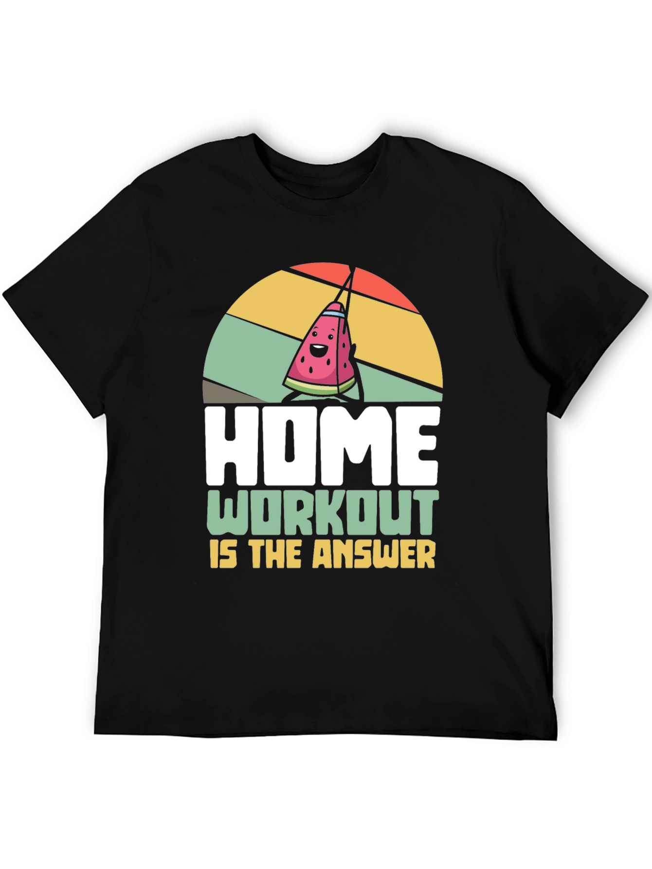 Home Workout T-Shirt - Funny Fitness Tee