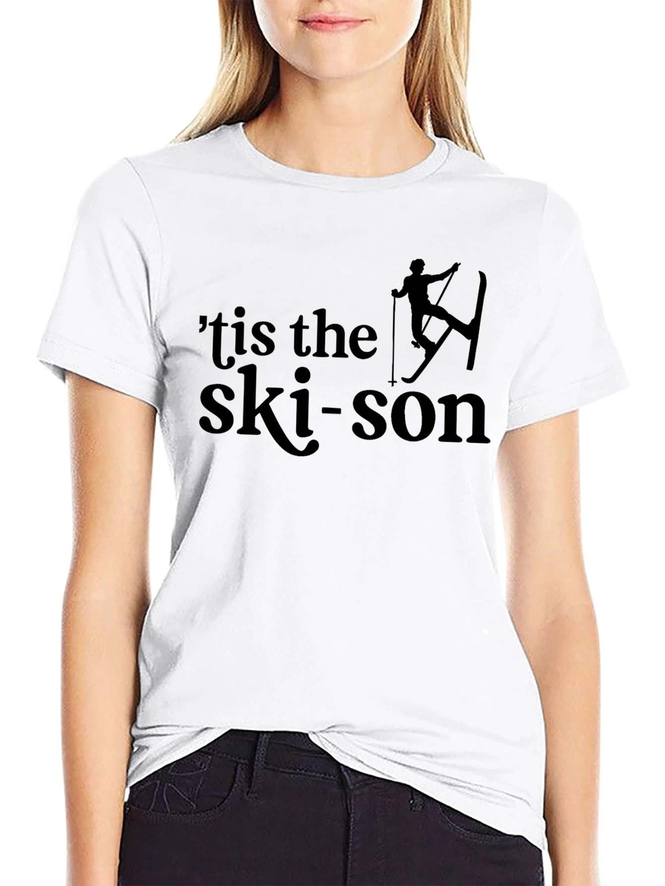 Tis the Ski-son T-Shirt - Winter Holiday Tee