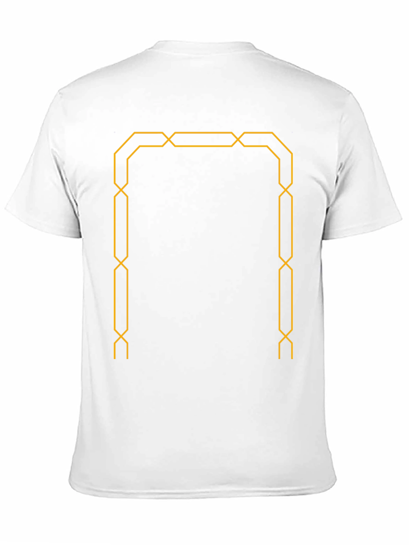 Geometric Frame Black T-Shirt