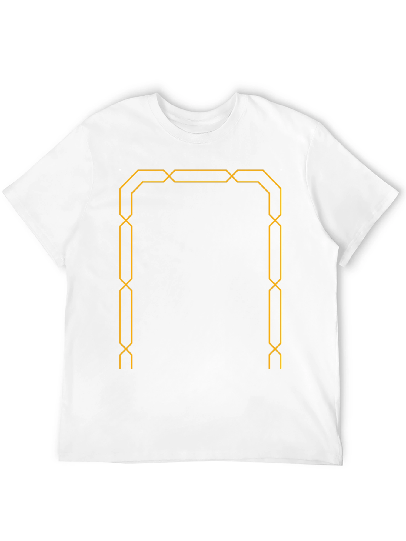 Geometric Frame Black T-Shirt