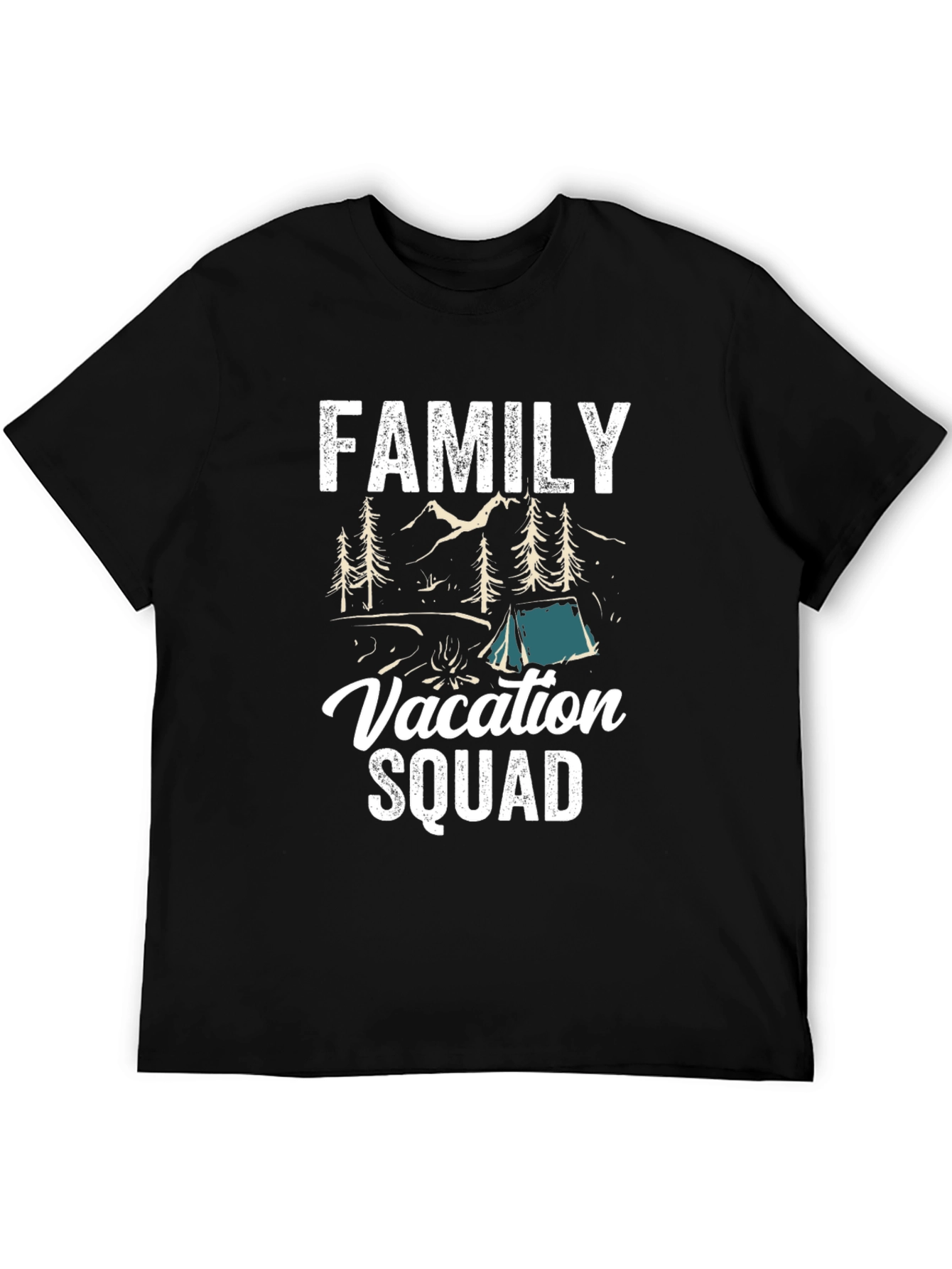 Family Vacation Squad T-Shirt - Camping Adventure Tee