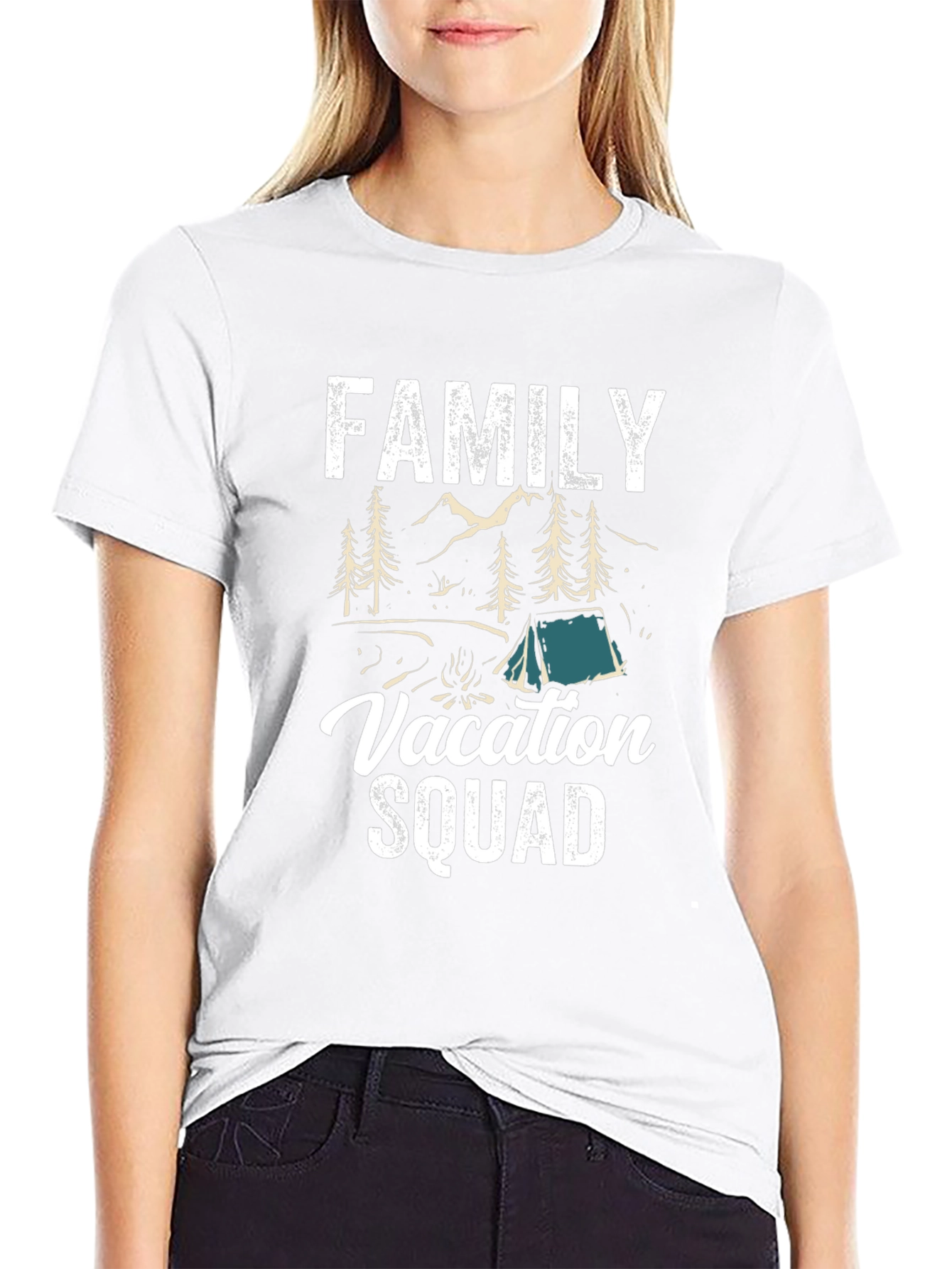 Family Vacation Squad T-Shirt - Camping Adventure Tee