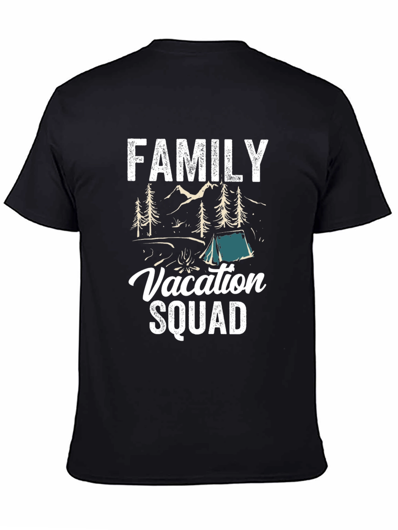 Family Vacation Squad T-Shirt - Camping Adventure Tee