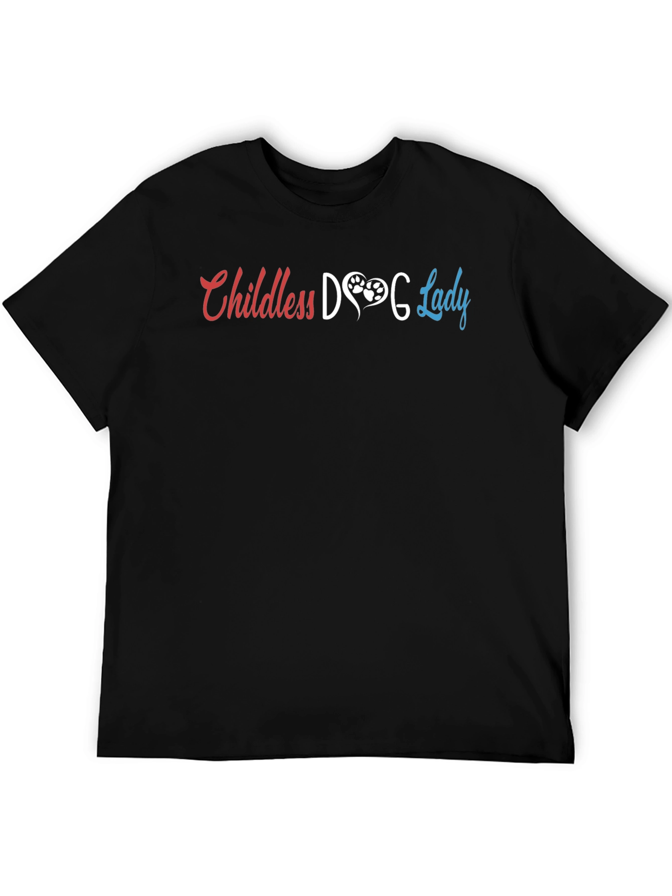 Childless Dog Lady Graphic Tee