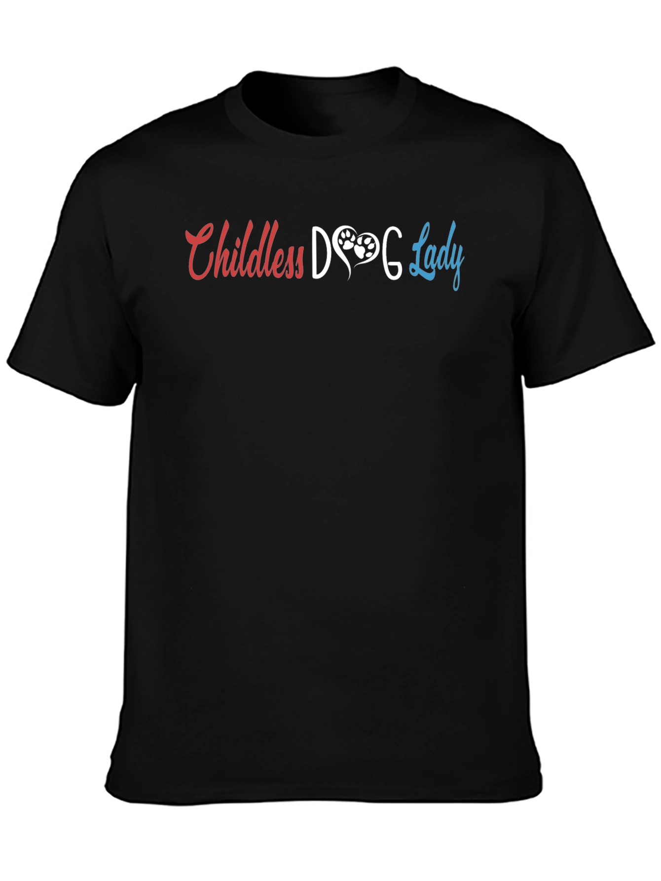 Childless Dog Lady Graphic Tee