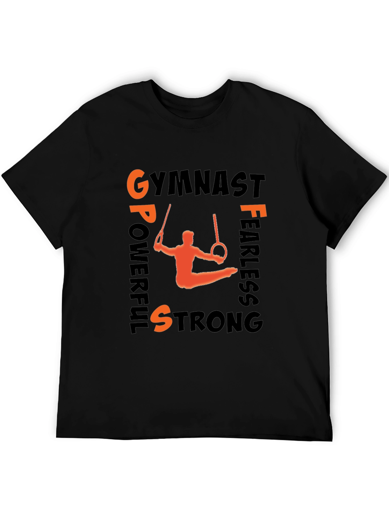 Gymnast Strongman Graphic T-Shirt