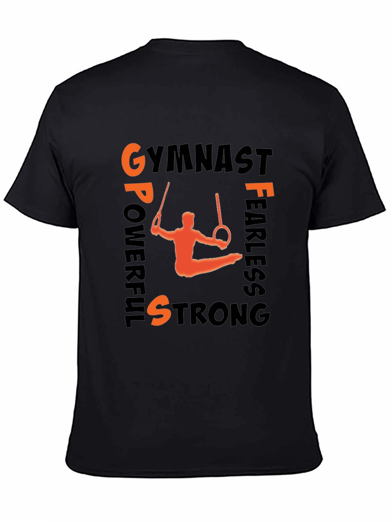 Gymnast Strongman Graphic T-Shirt