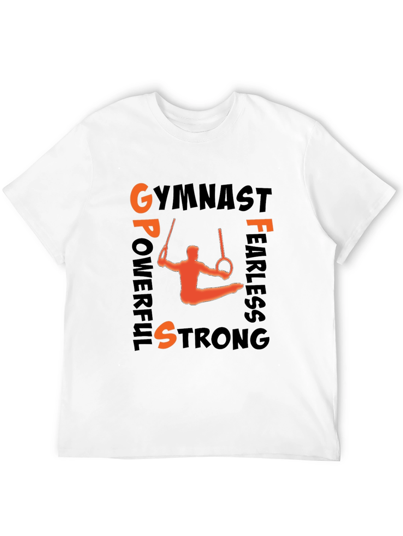 Gymnast Strongman Graphic T-Shirt