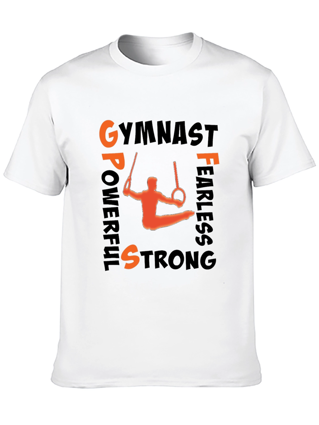 Gymnast Strongman Graphic T-Shirt