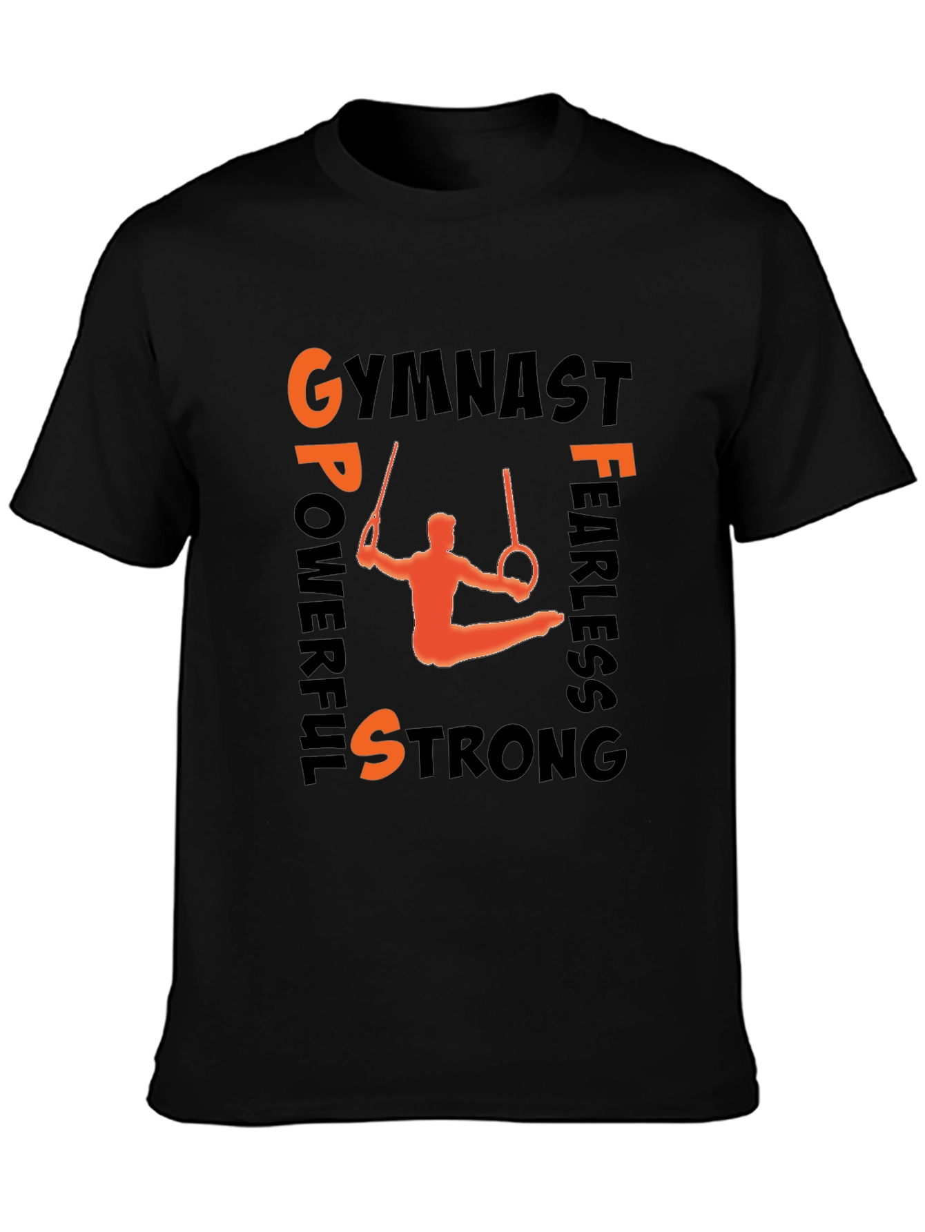 Gymnast Strongman Graphic T-Shirt