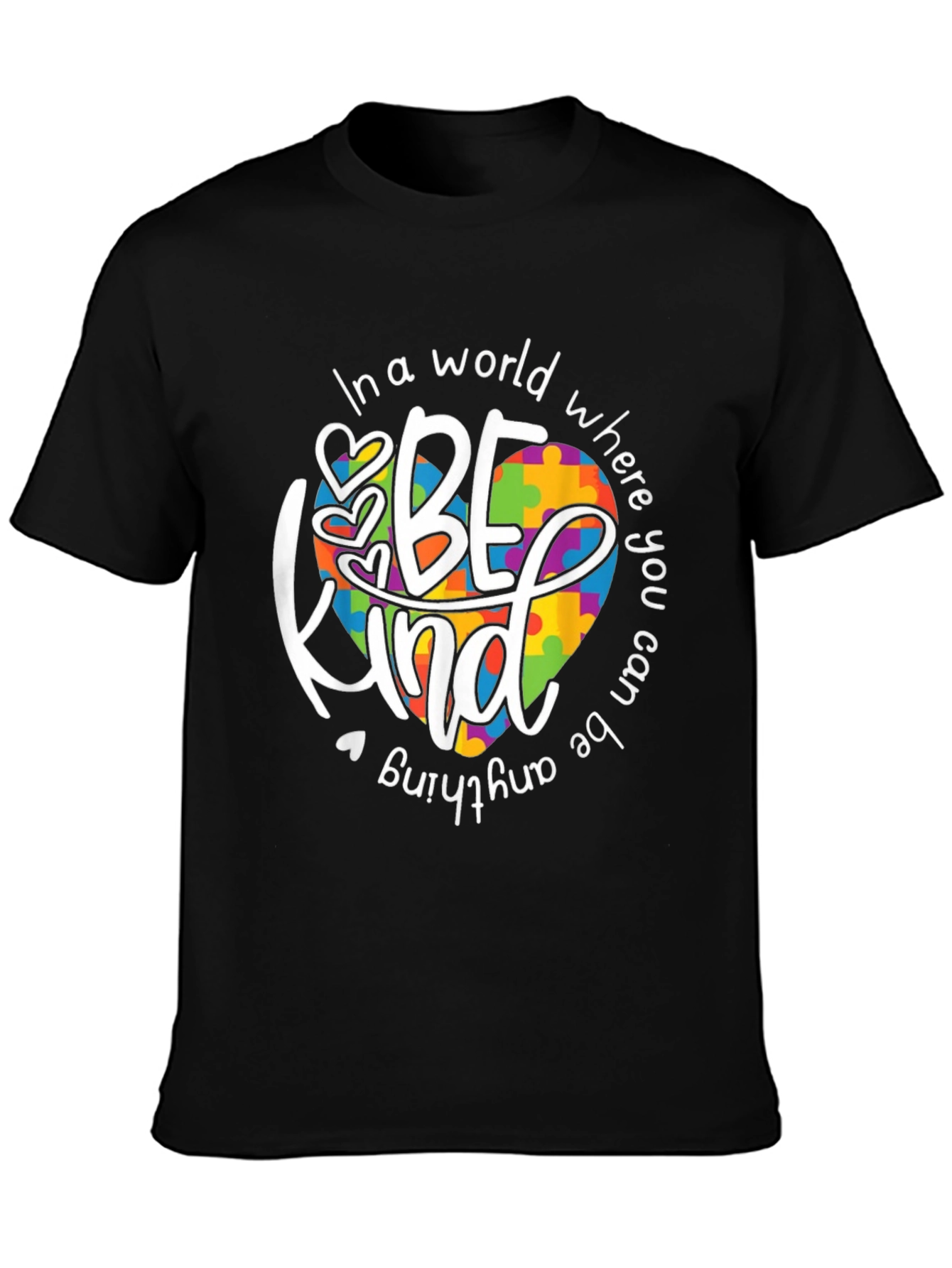 Be Kind Autism Awareness Graphic T-Shirt
