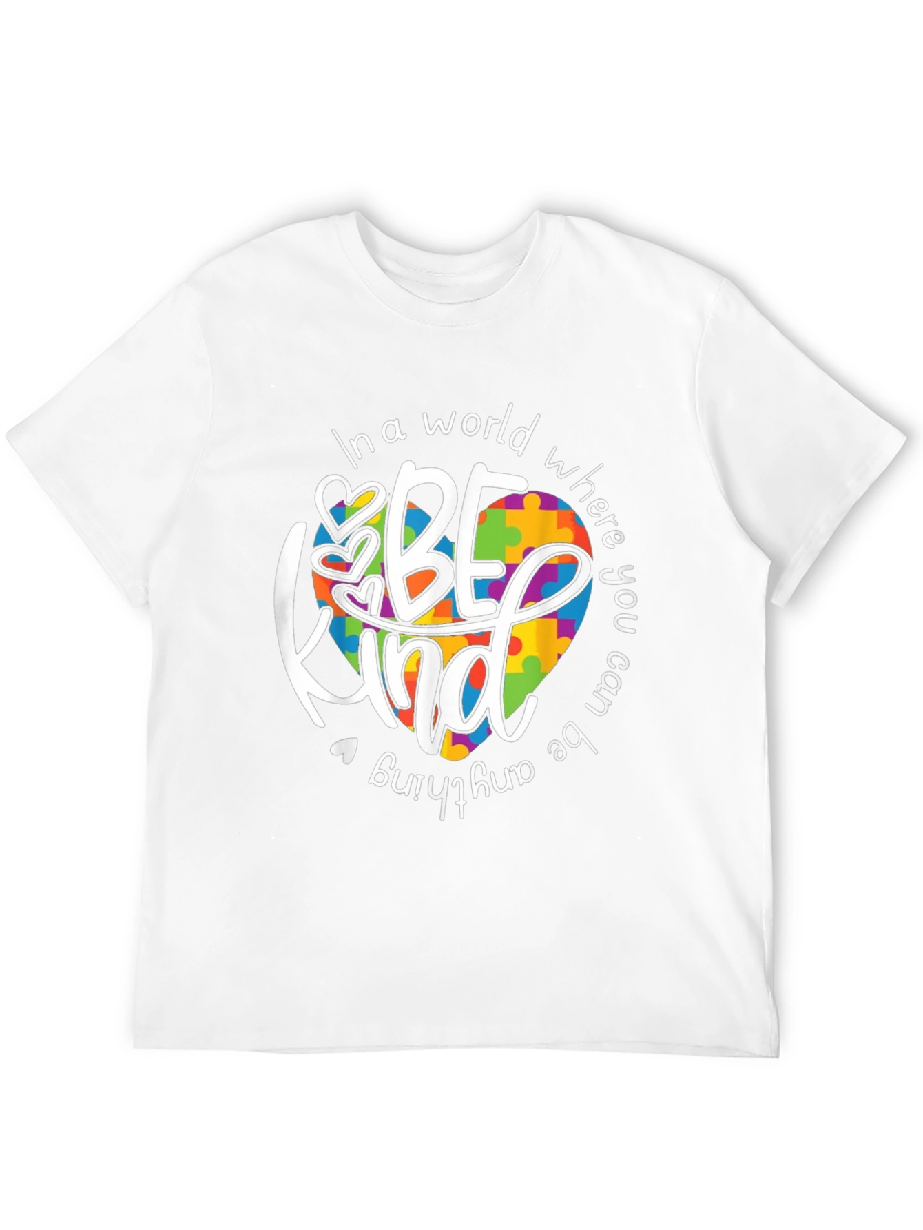 Be Kind Autism Awareness Graphic T-Shirt