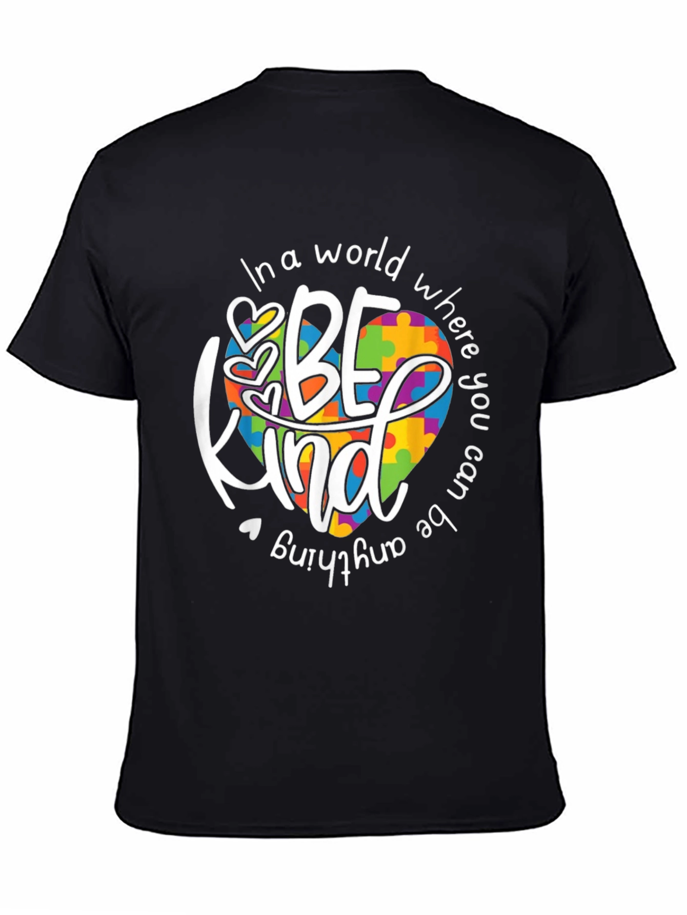 Be Kind Autism Awareness Graphic T-Shirt