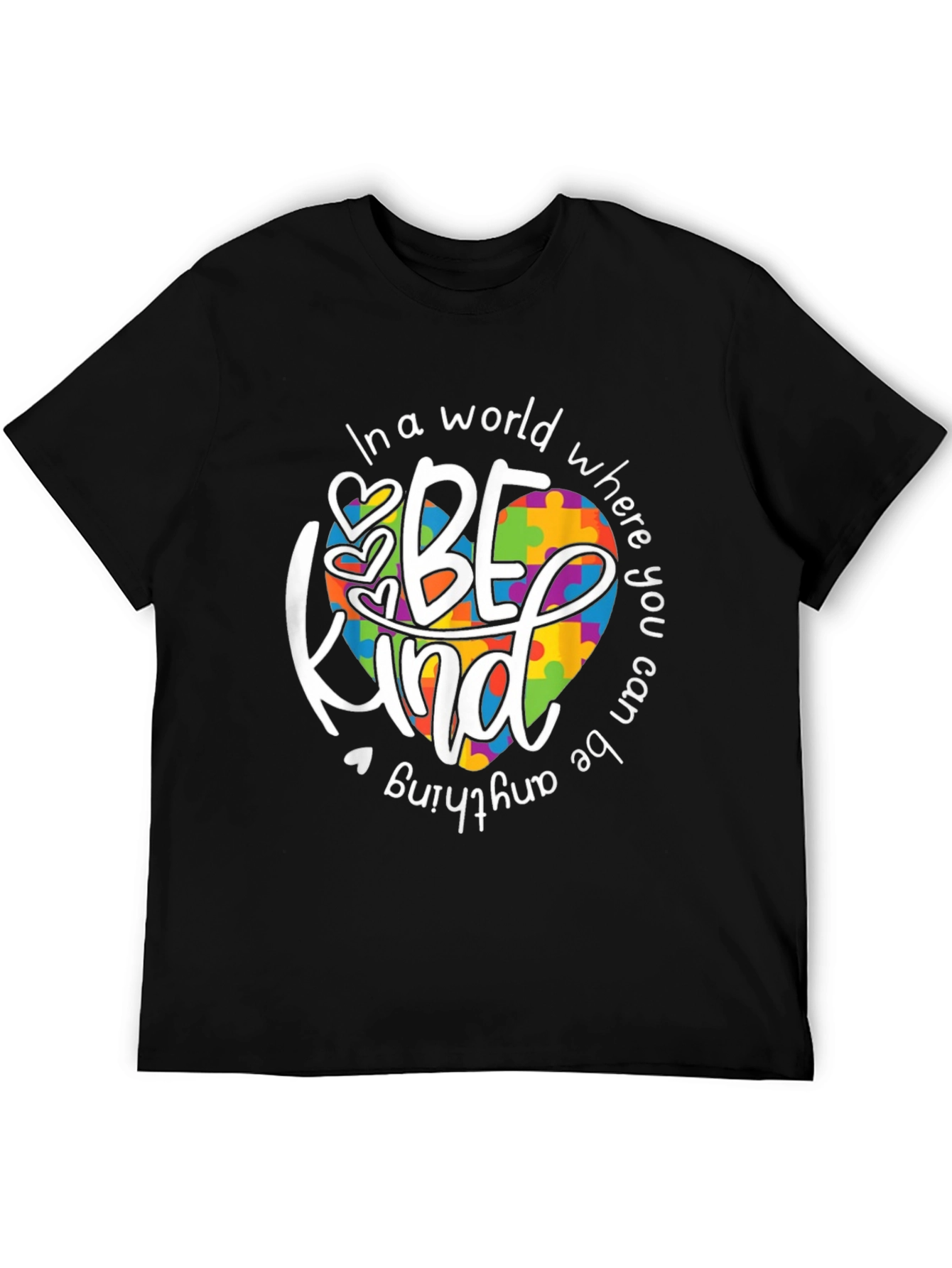 Be Kind Autism Awareness Graphic T-Shirt