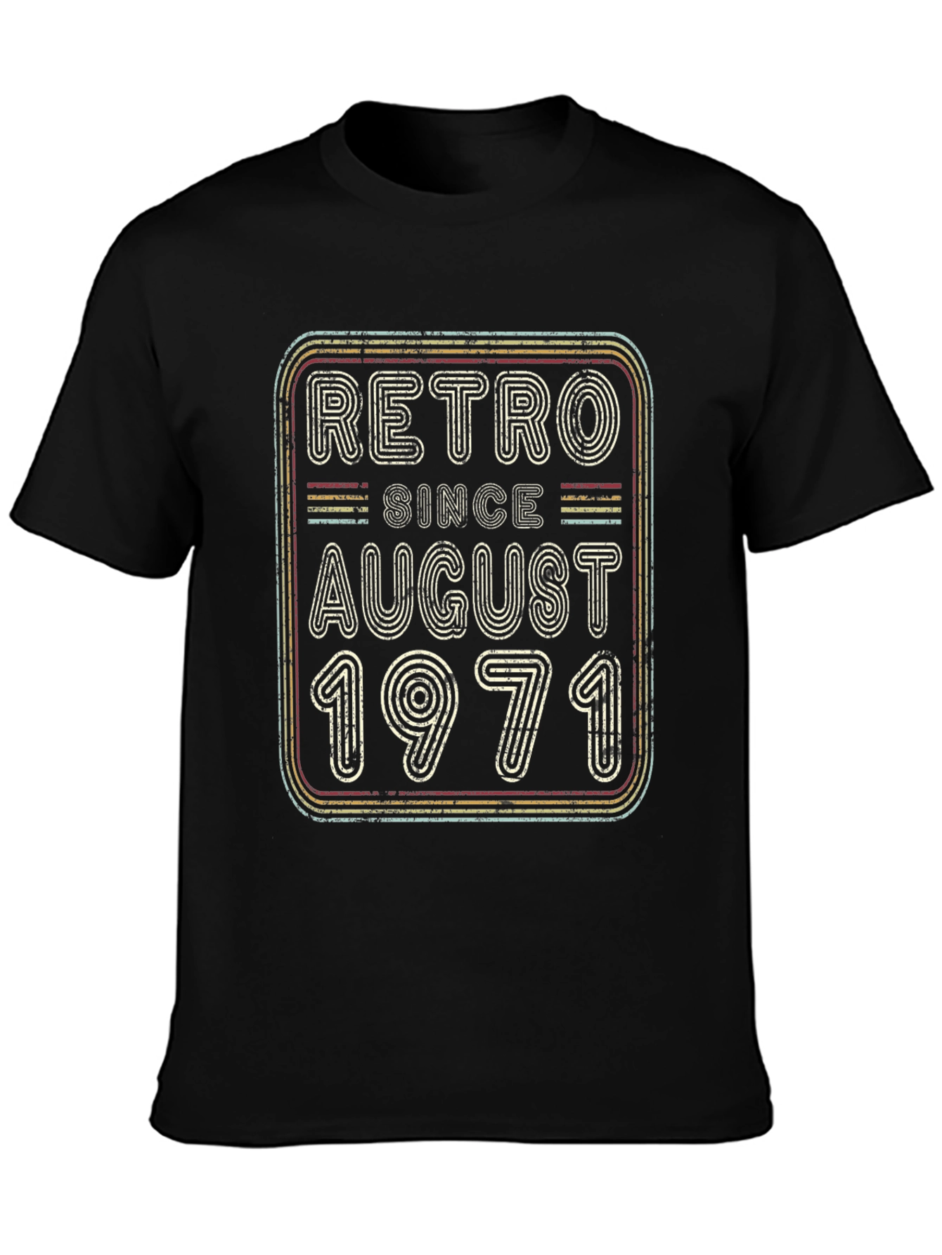 Retro Since August 1971 - Graphic T-Shirt