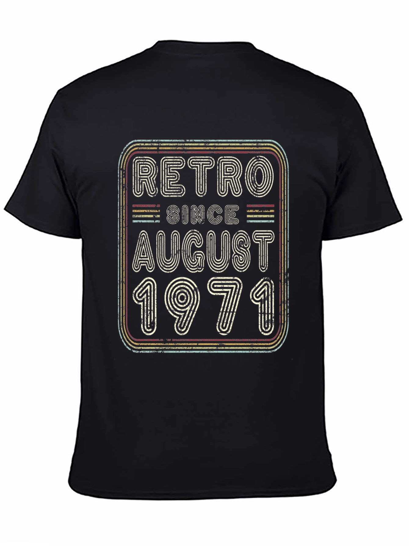 Retro Since August 1971 - Graphic T-Shirt