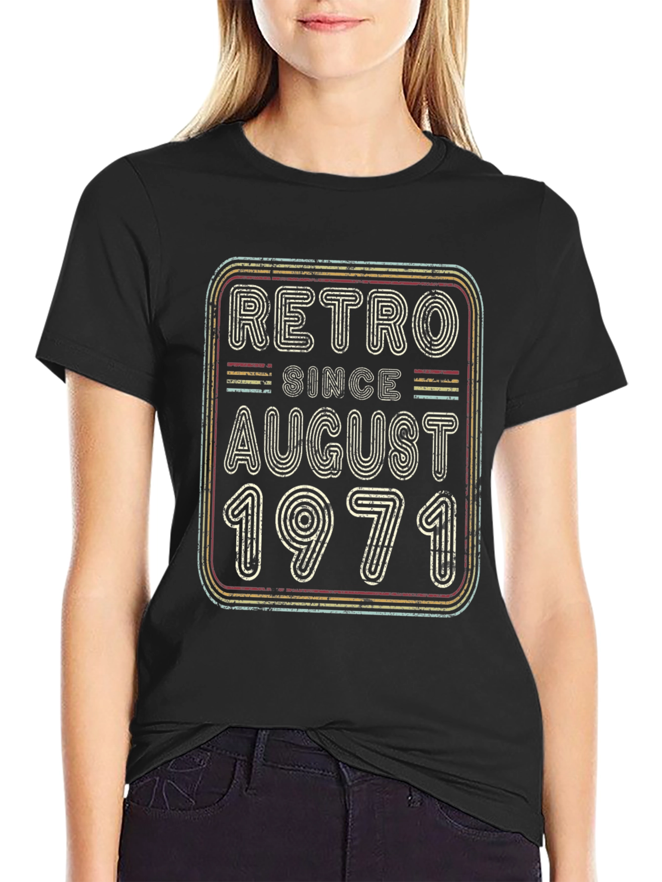 Retro Since August 1971 - Graphic T-Shirt