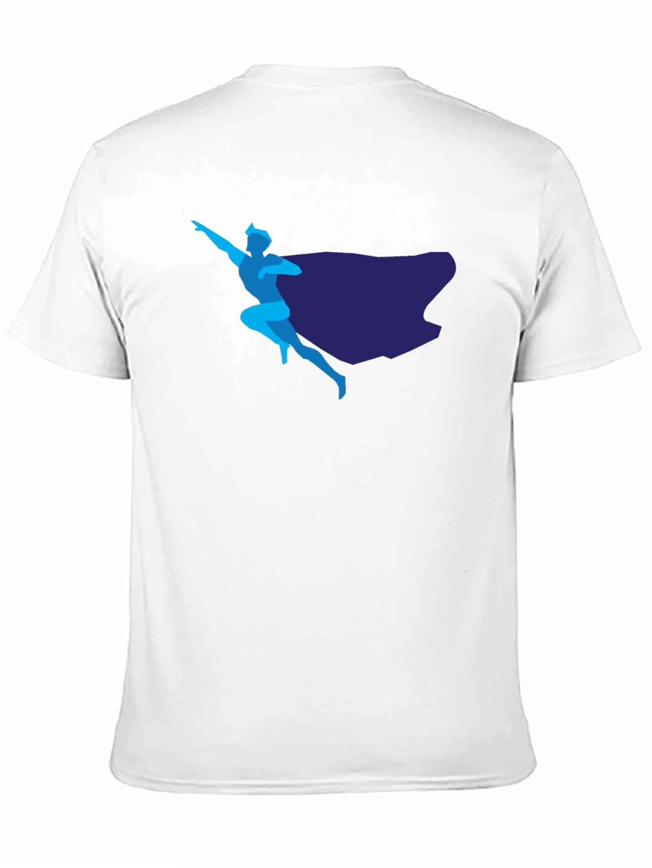 Superhero Graphic T-Shirt - Sleek Design Classic Black Tee