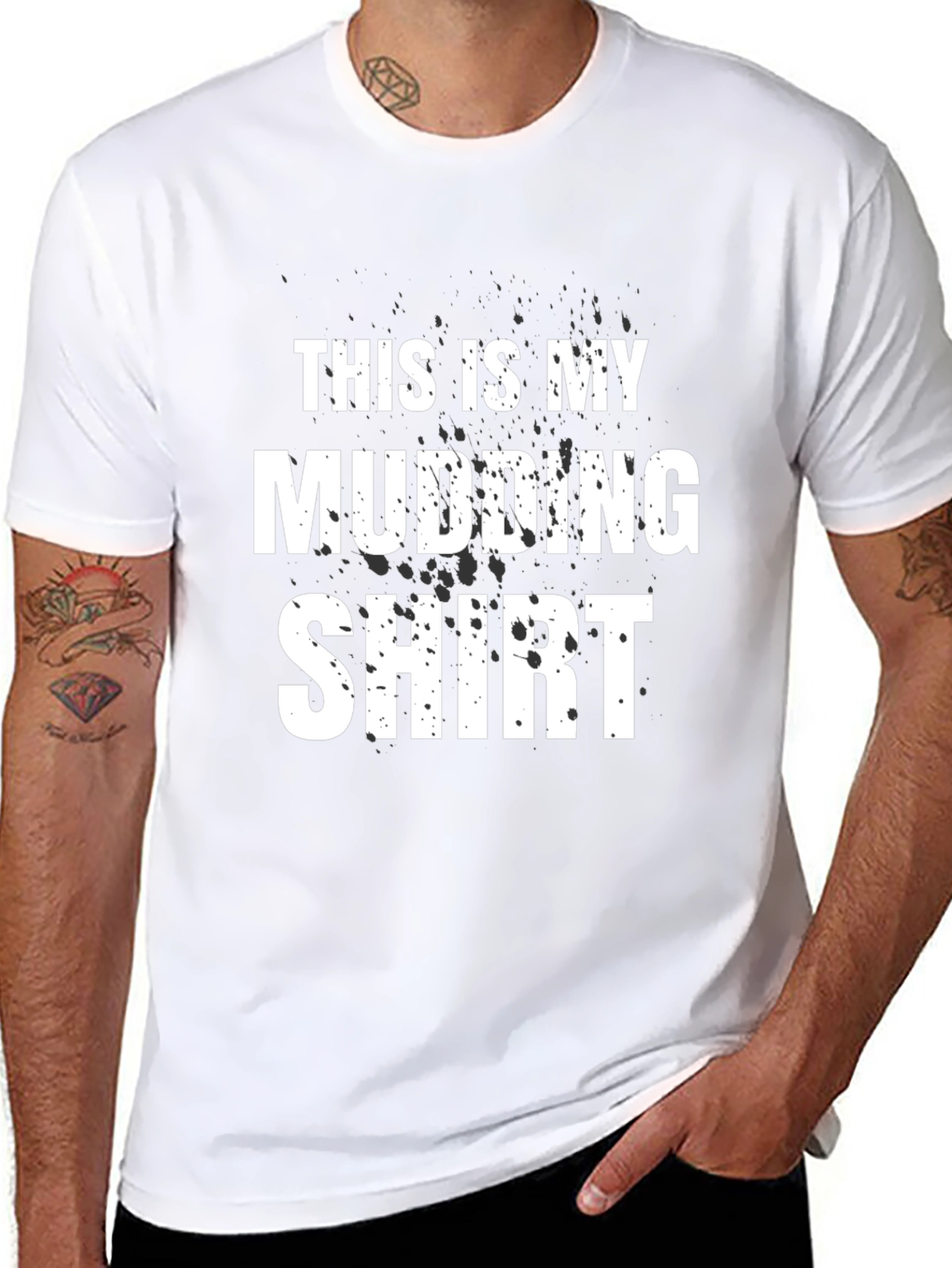 Mudding Shirt - Funny Mud Race T-Shirt