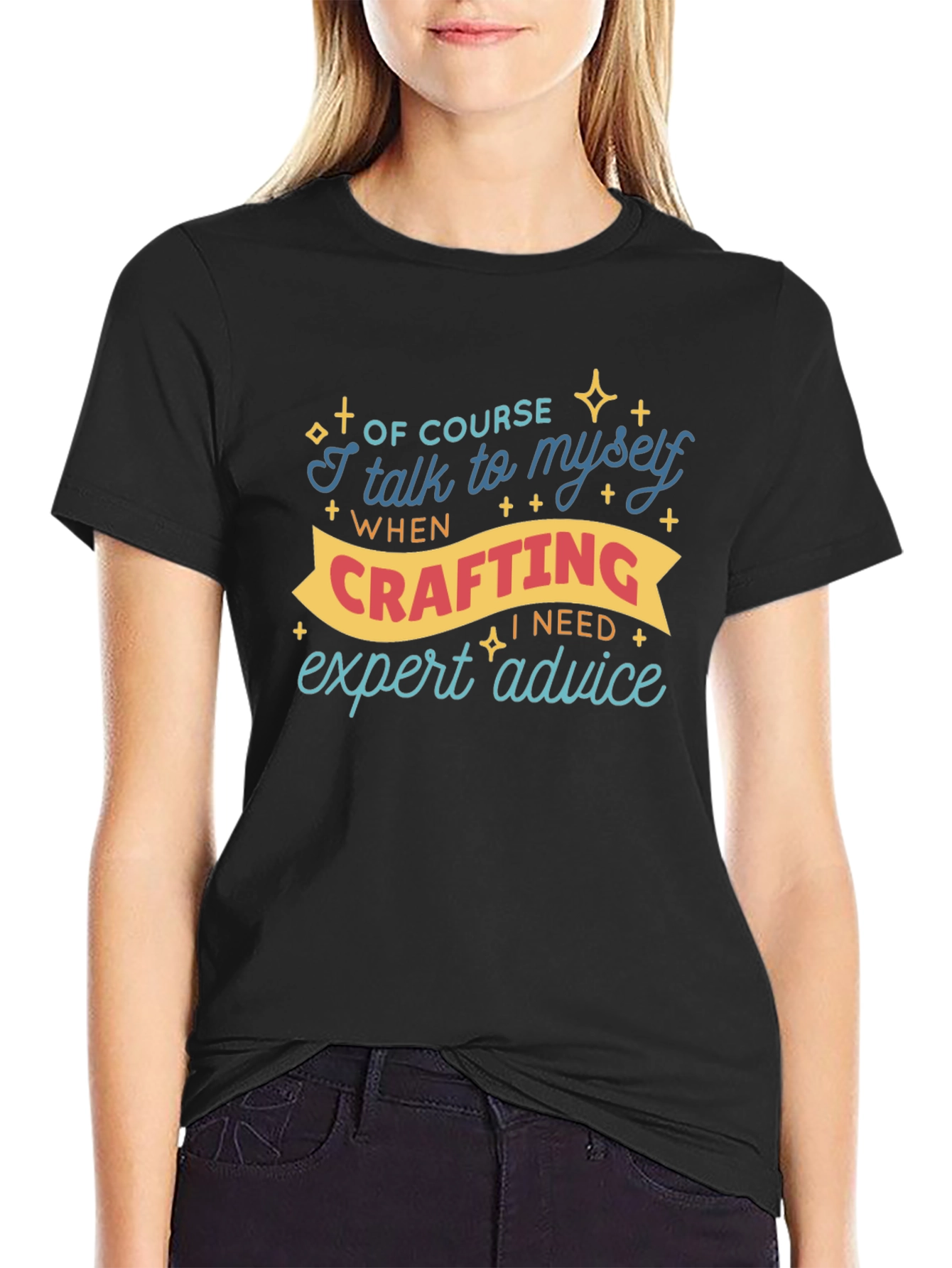 Crafting Expert Advice Graphic T-Shirt