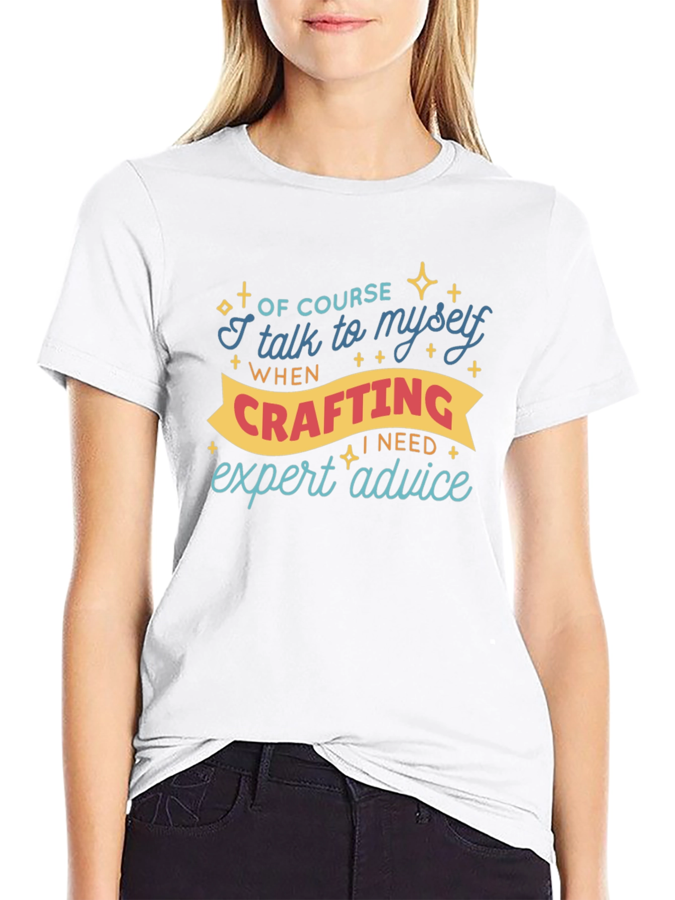 Crafting Expert Advice Graphic T-Shirt