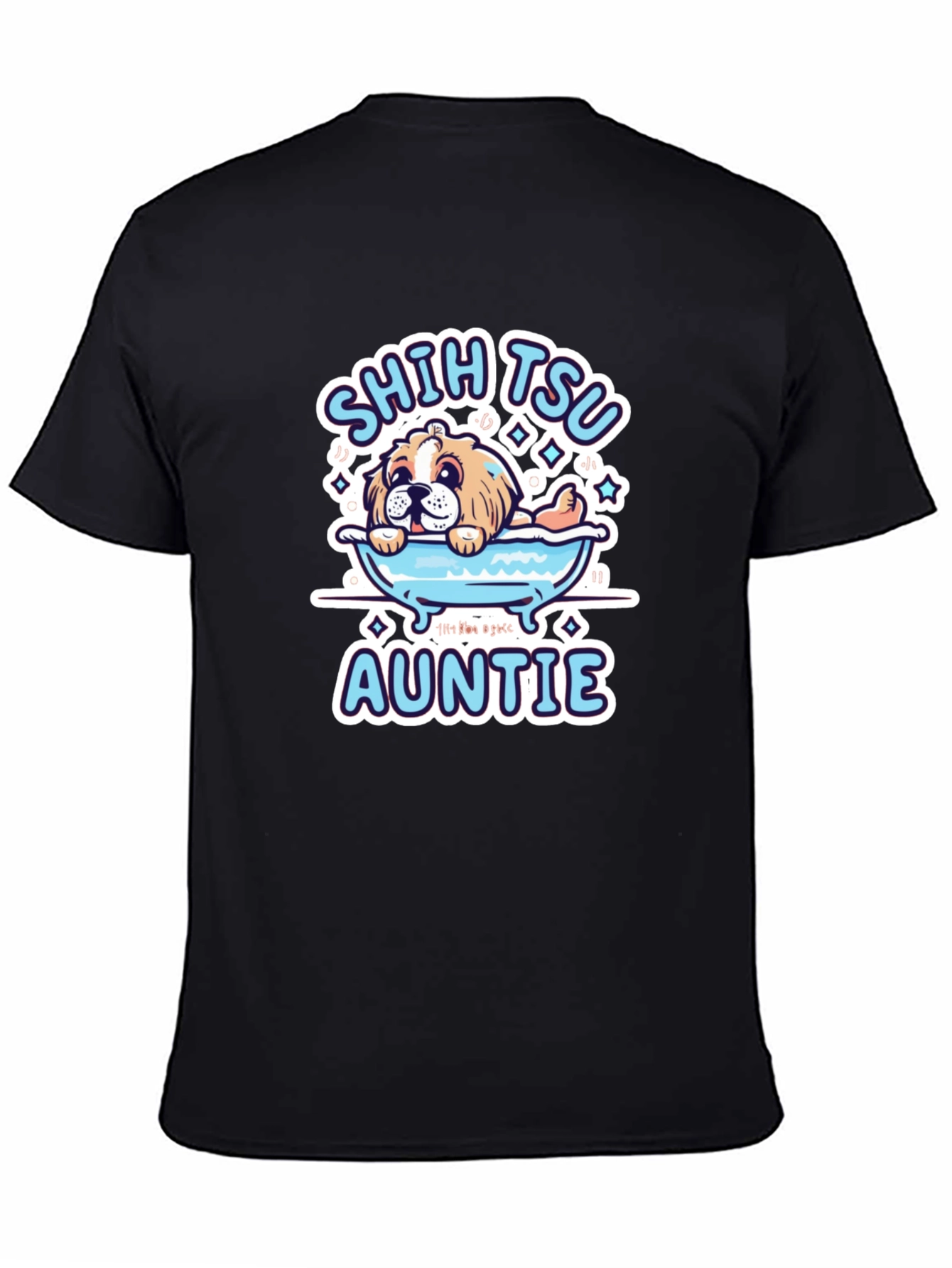Shih Tzu Auntie Graphic T-Shirt