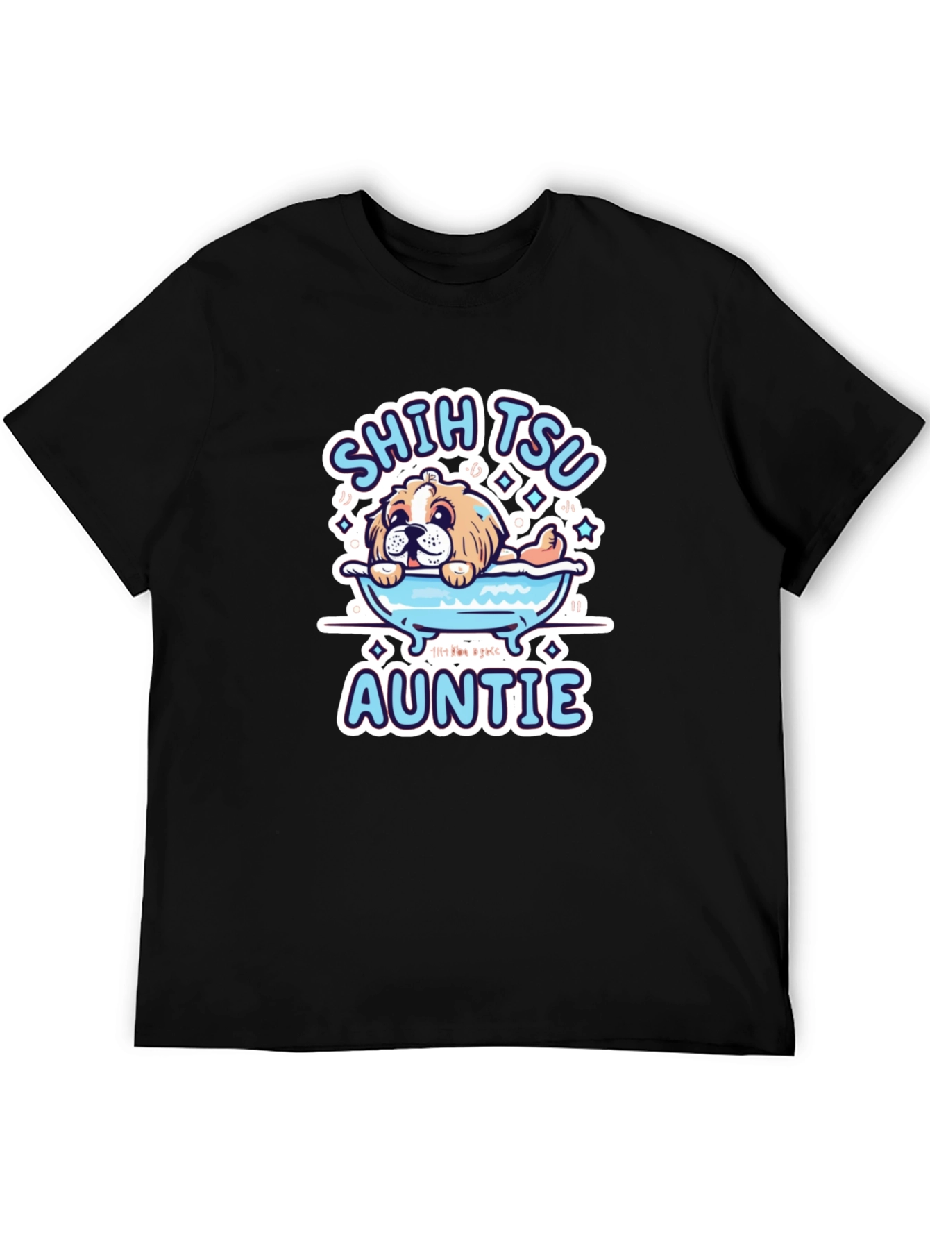 Shih Tzu Auntie Graphic T-Shirt