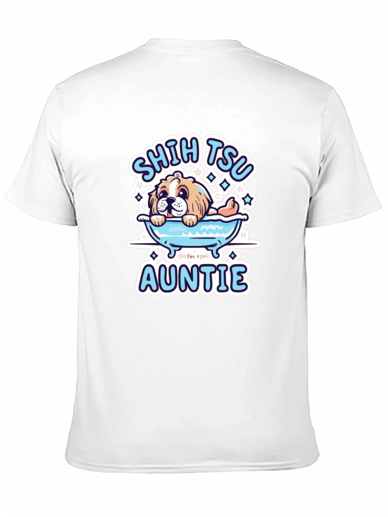 Shih Tzu Auntie Graphic T-Shirt