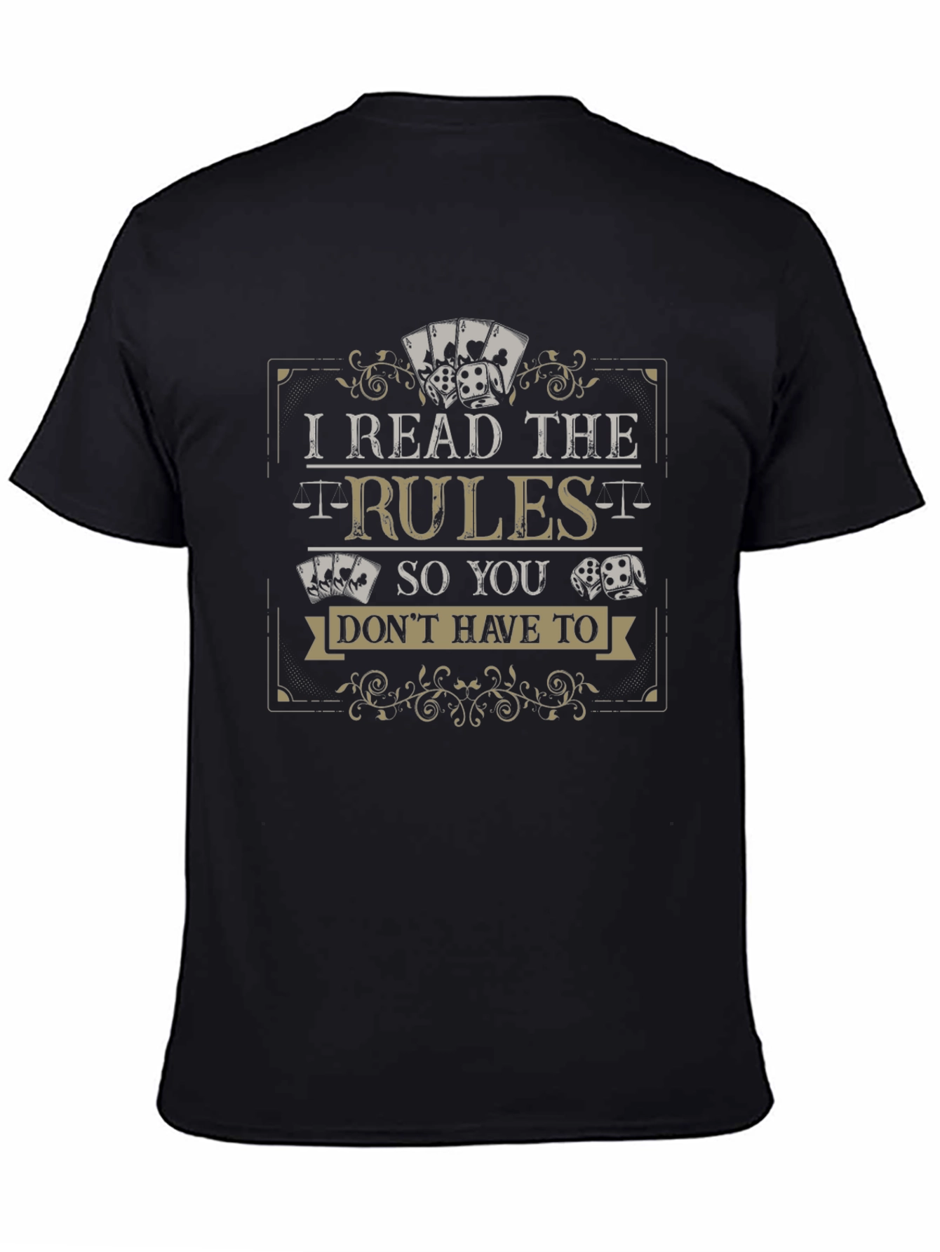 I Read The Rules Graphic T-Shirt