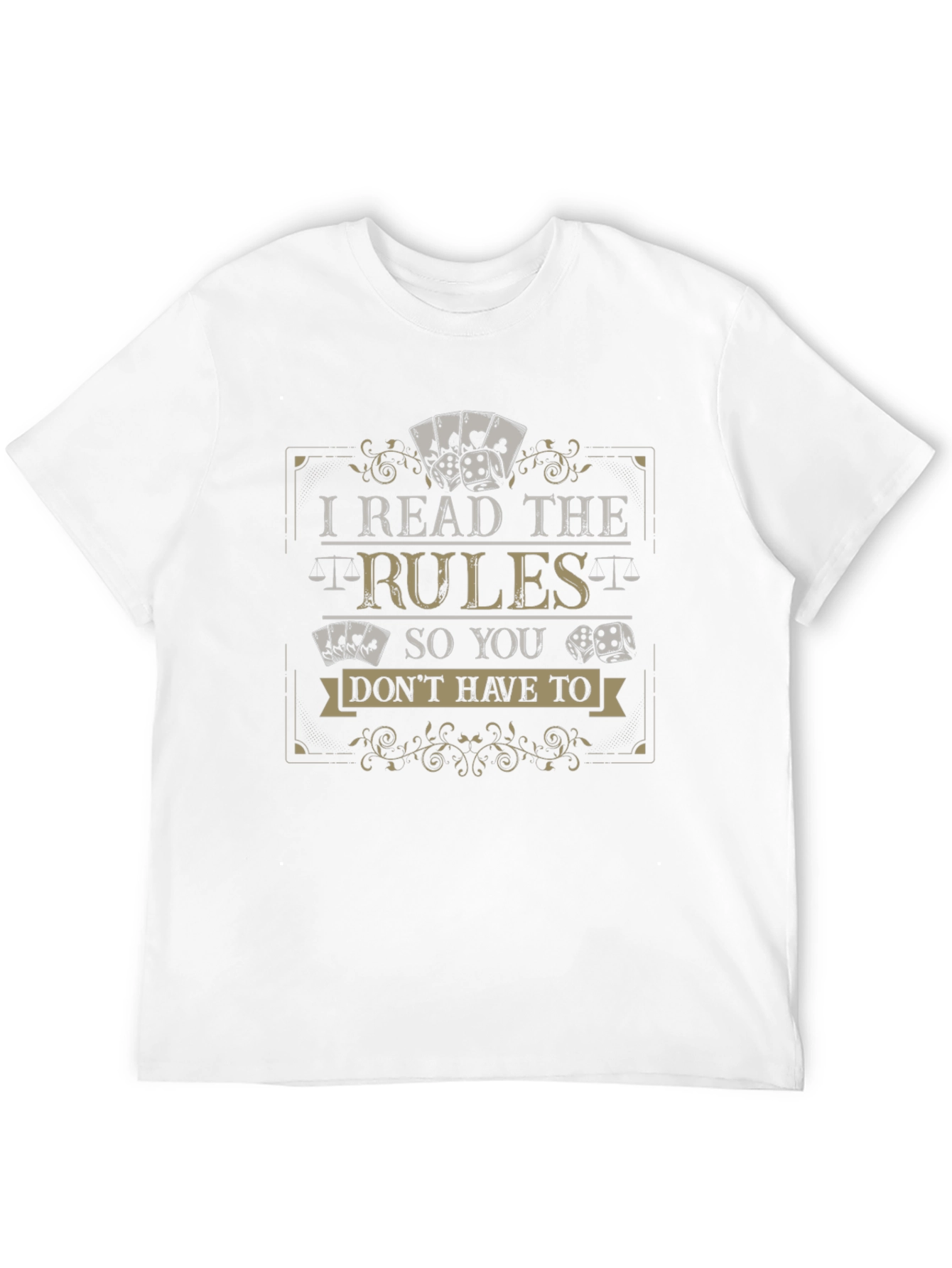 I Read The Rules Graphic T-Shirt