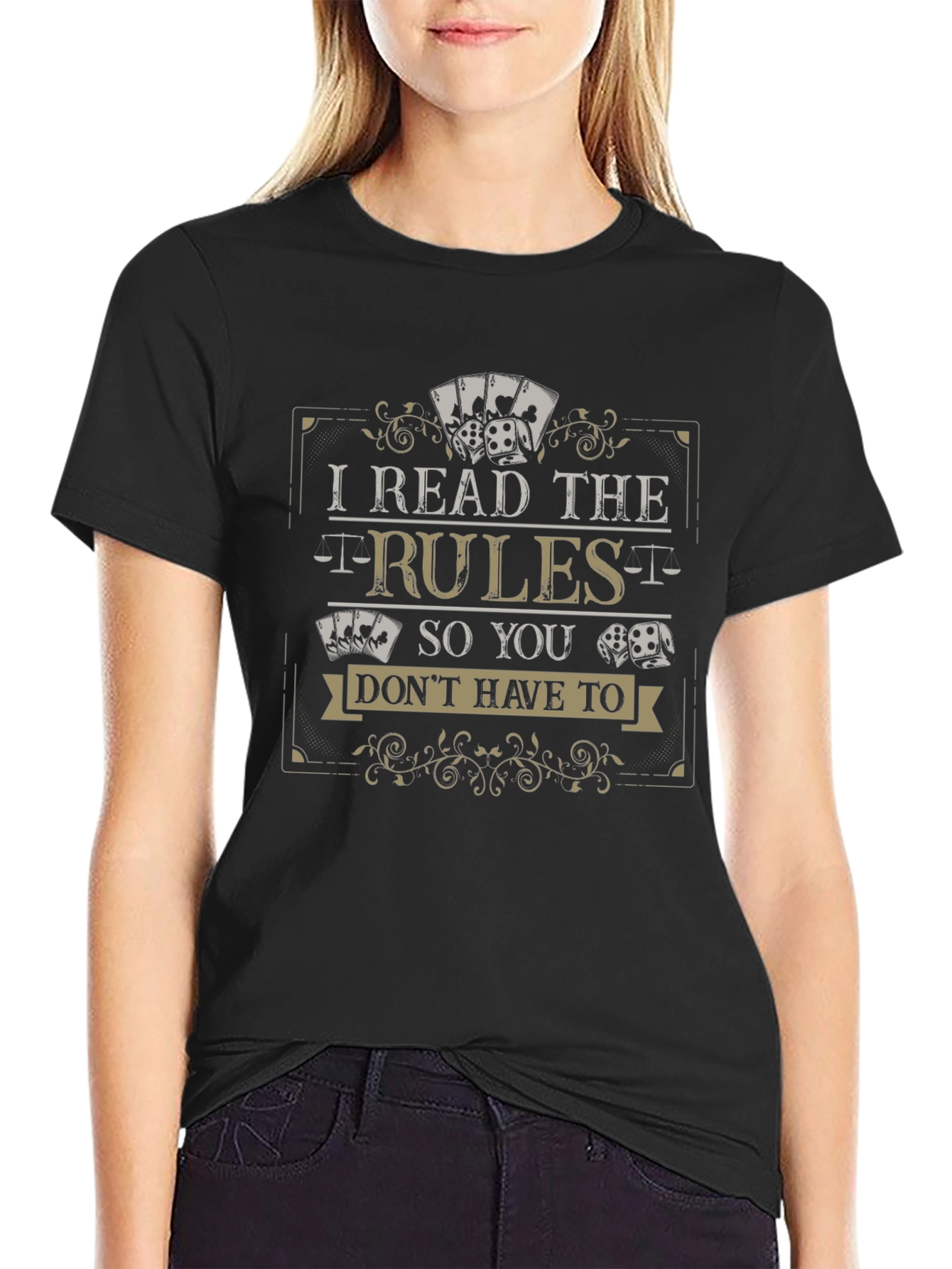 I Read The Rules Graphic T-Shirt