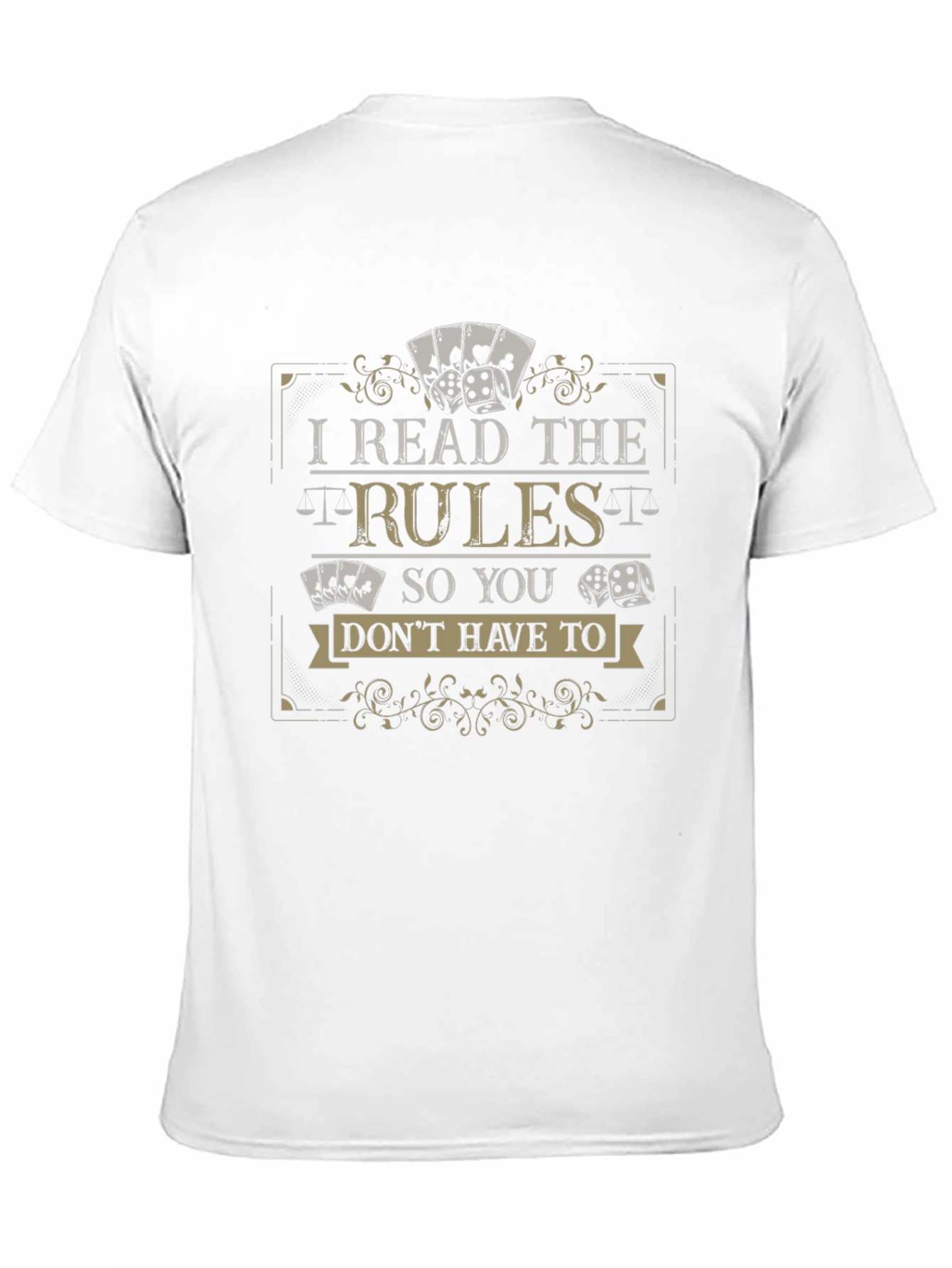 I Read The Rules Graphic T-Shirt