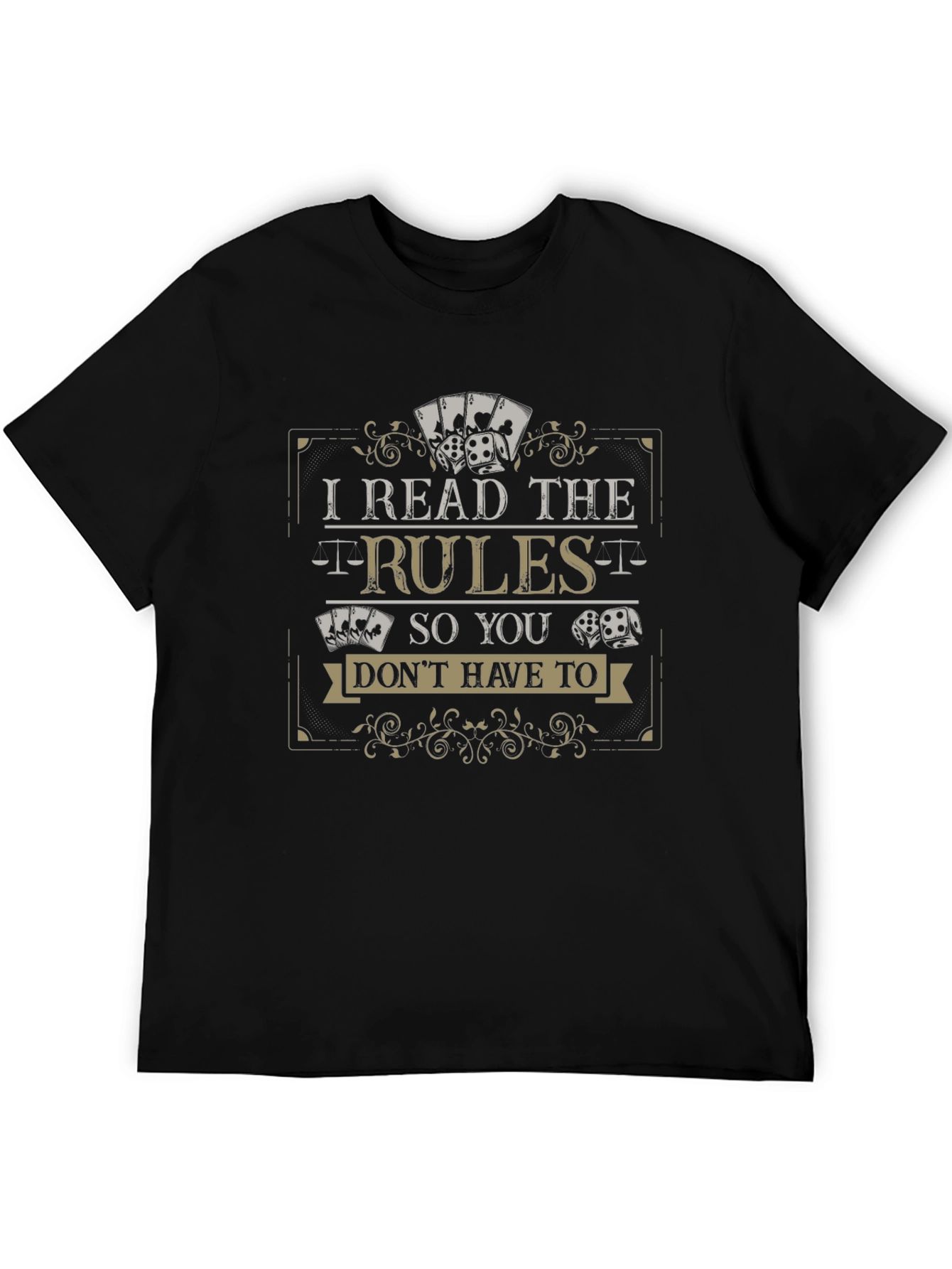 I Read The Rules Graphic T-Shirt