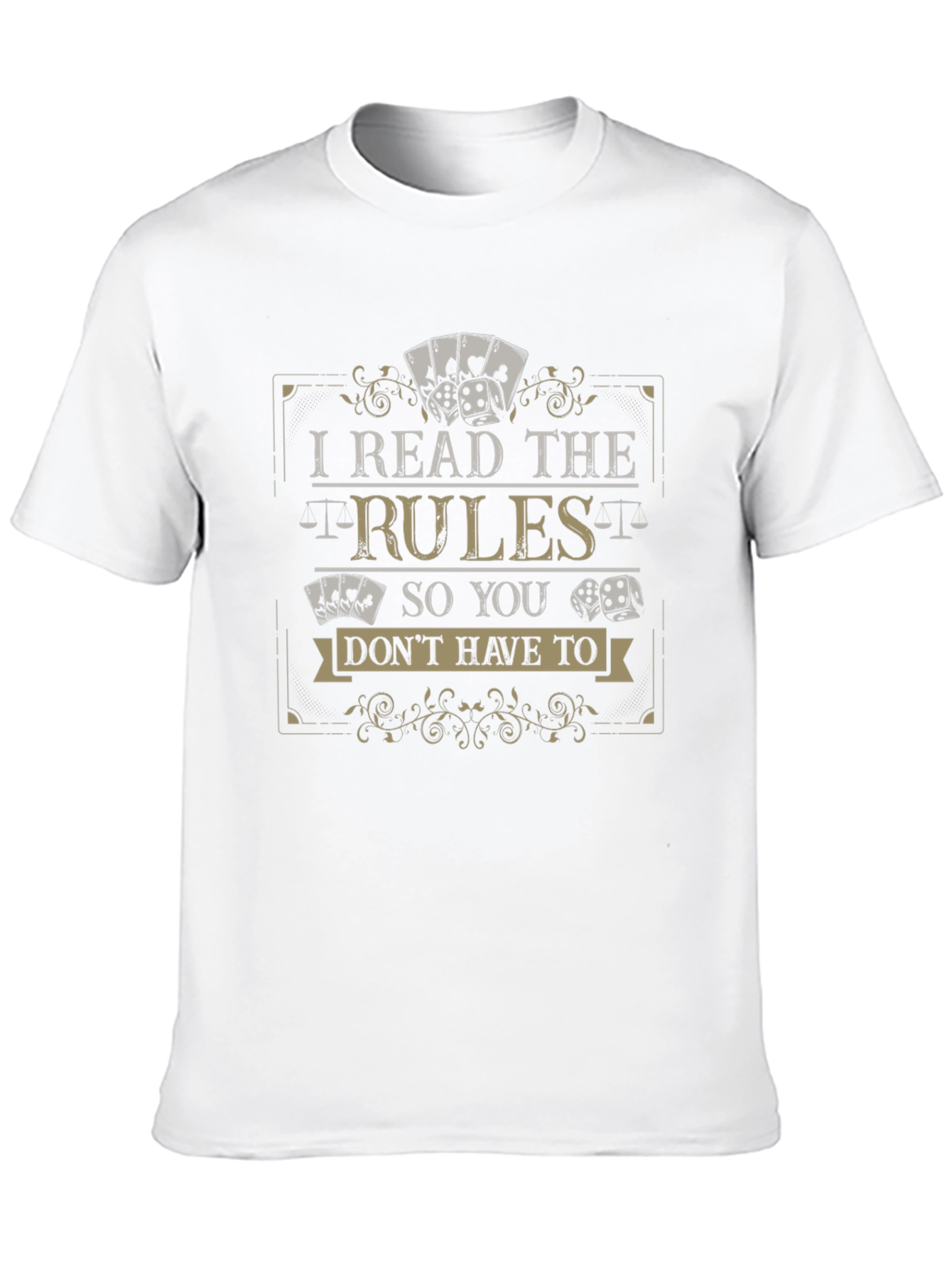 I Read The Rules Graphic T-Shirt