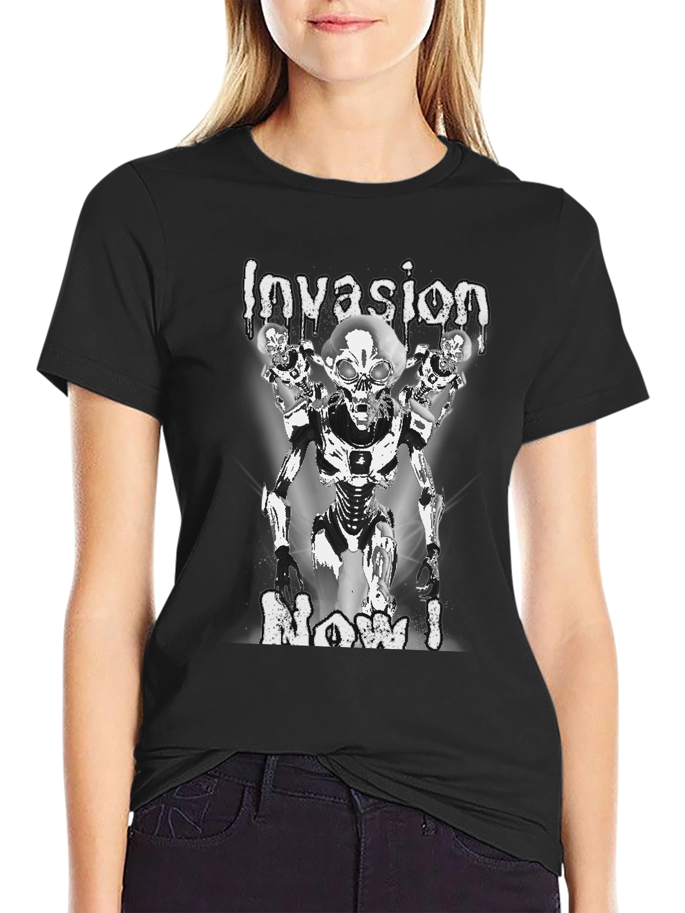 Invasion Now! Graphic Print Tee