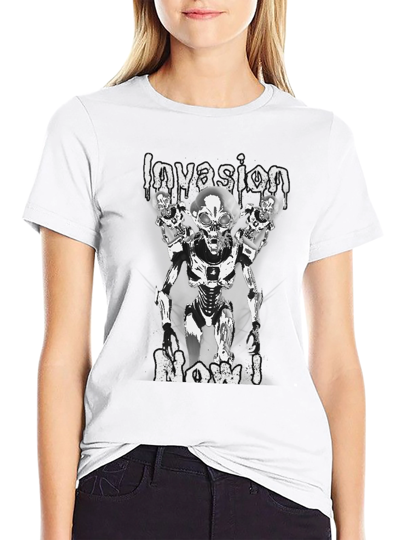 Invasion Now! Graphic Print Tee